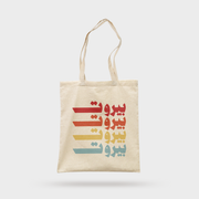 Arabic Colorful Beirut Tote Bag