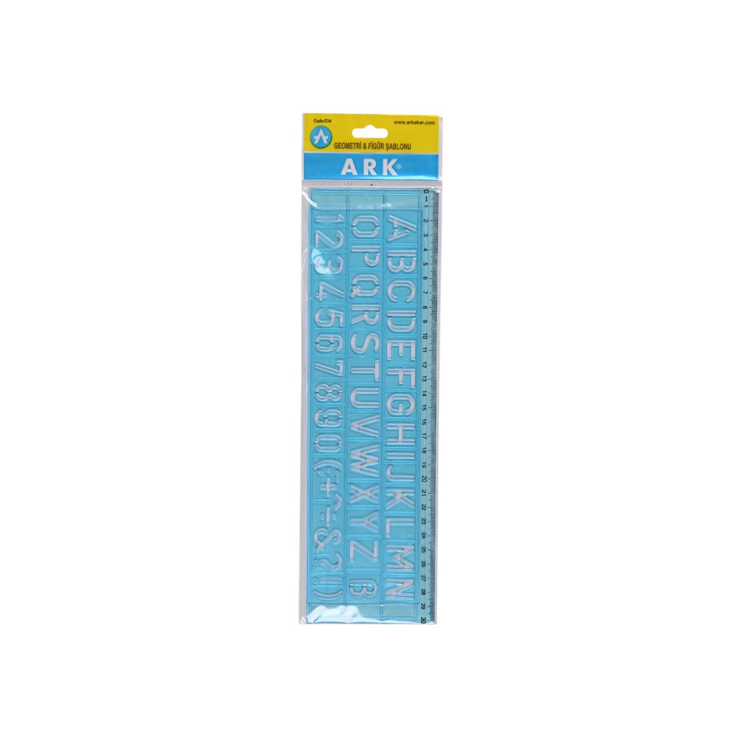 Ark Lettering Stencil Ruler