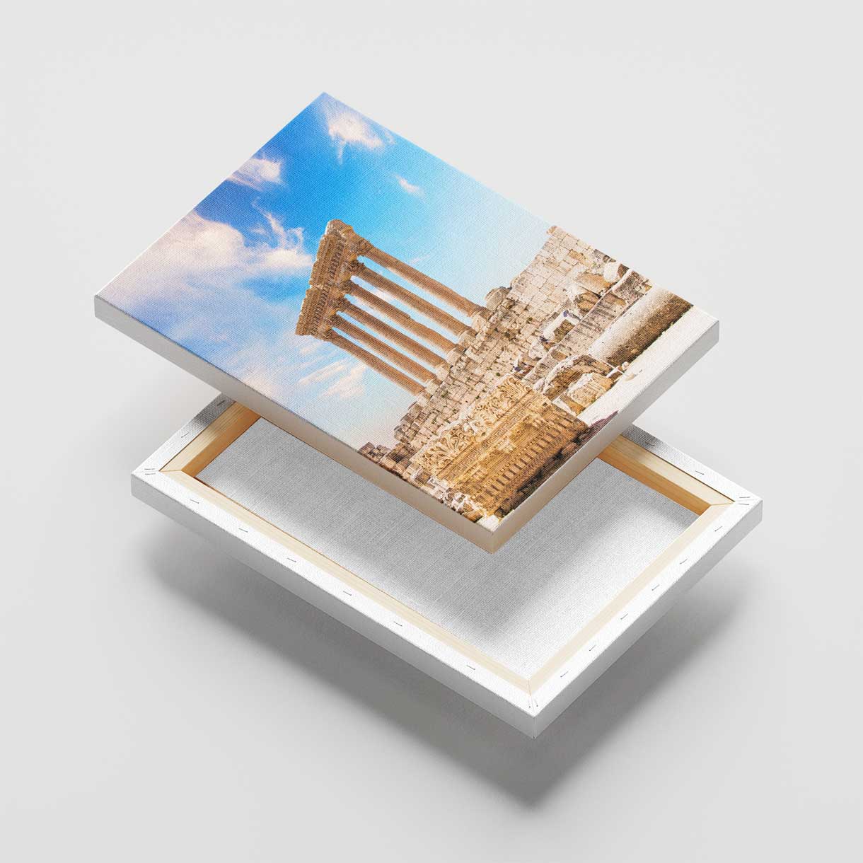 Baalbek Columns Canvas
