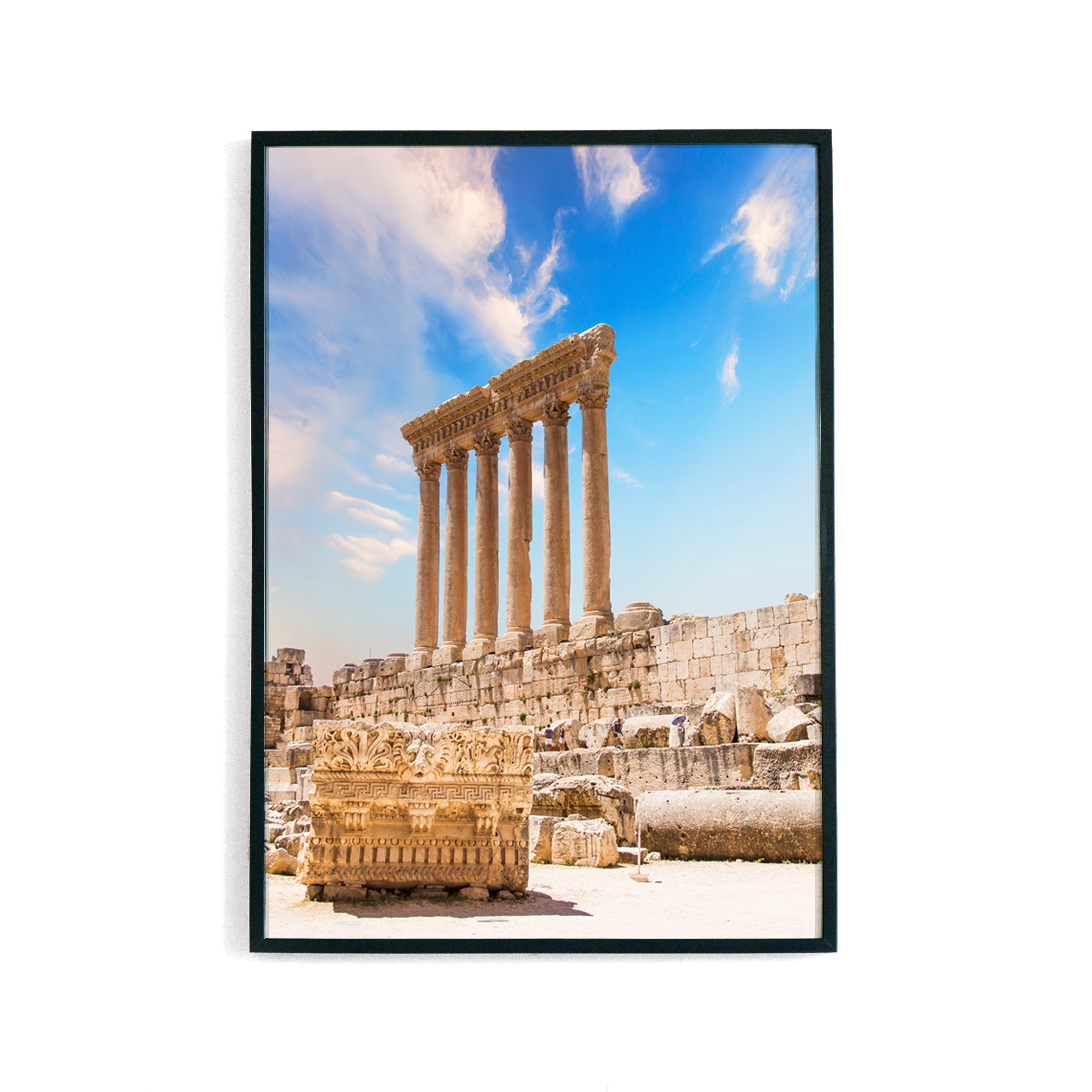 Baalbek Columns Poster