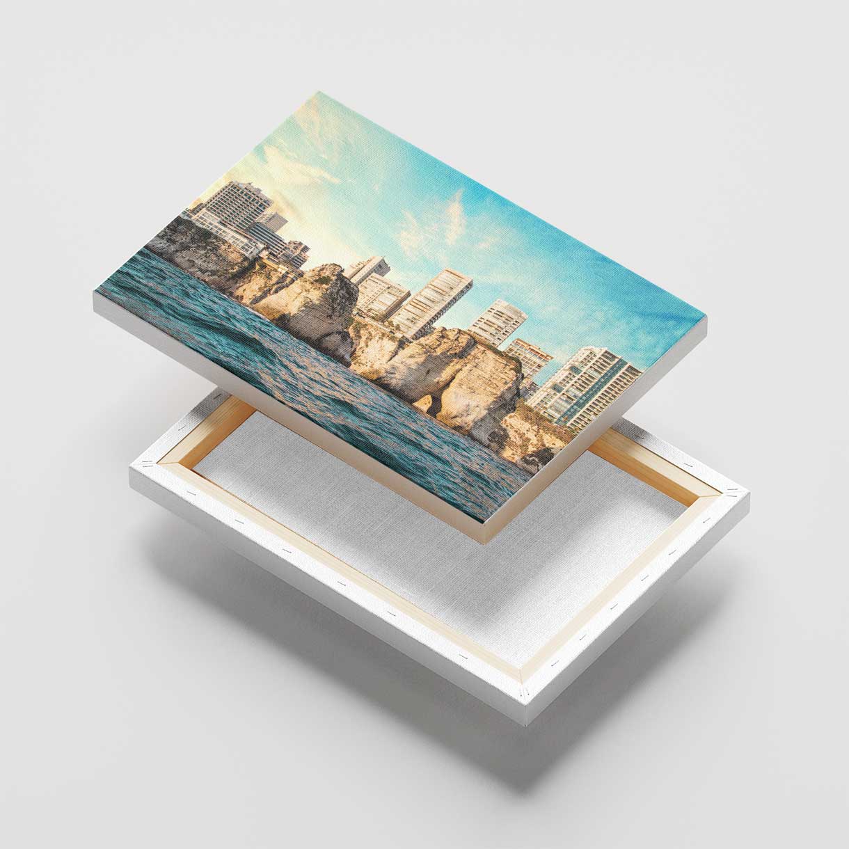 Beirut Coast Canvas