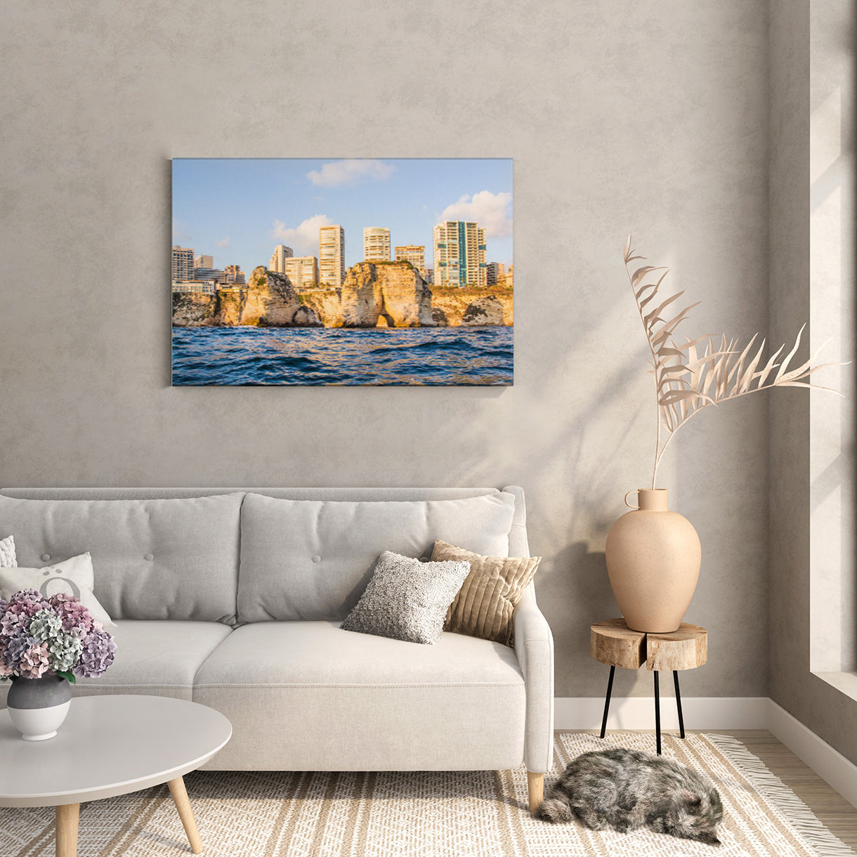 Beirut Corniche Canvas