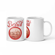 Beirut Red Circle Mug