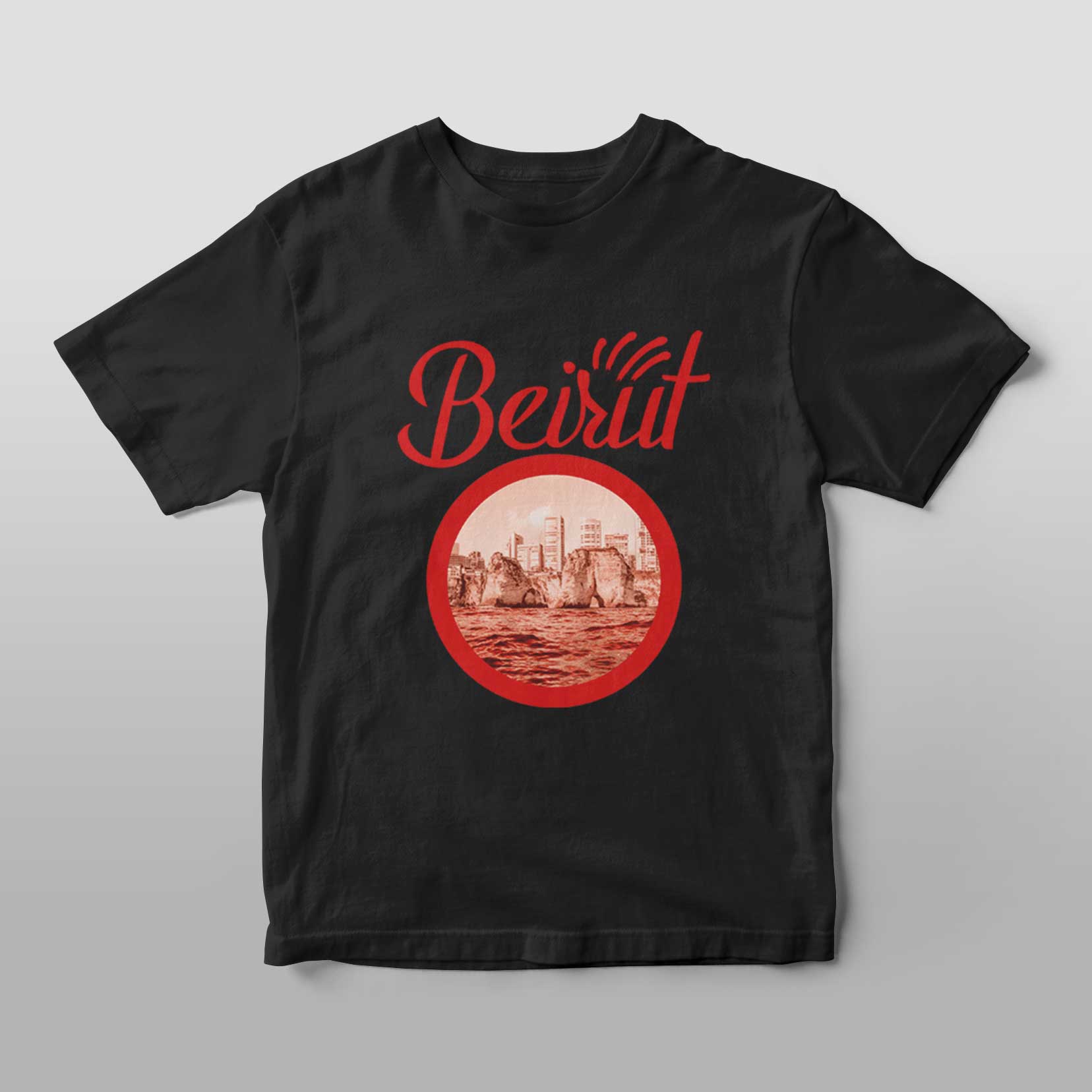 Beirut Red Circle T-Shirt