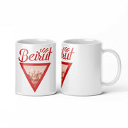 Beirut Red Triangle Mug