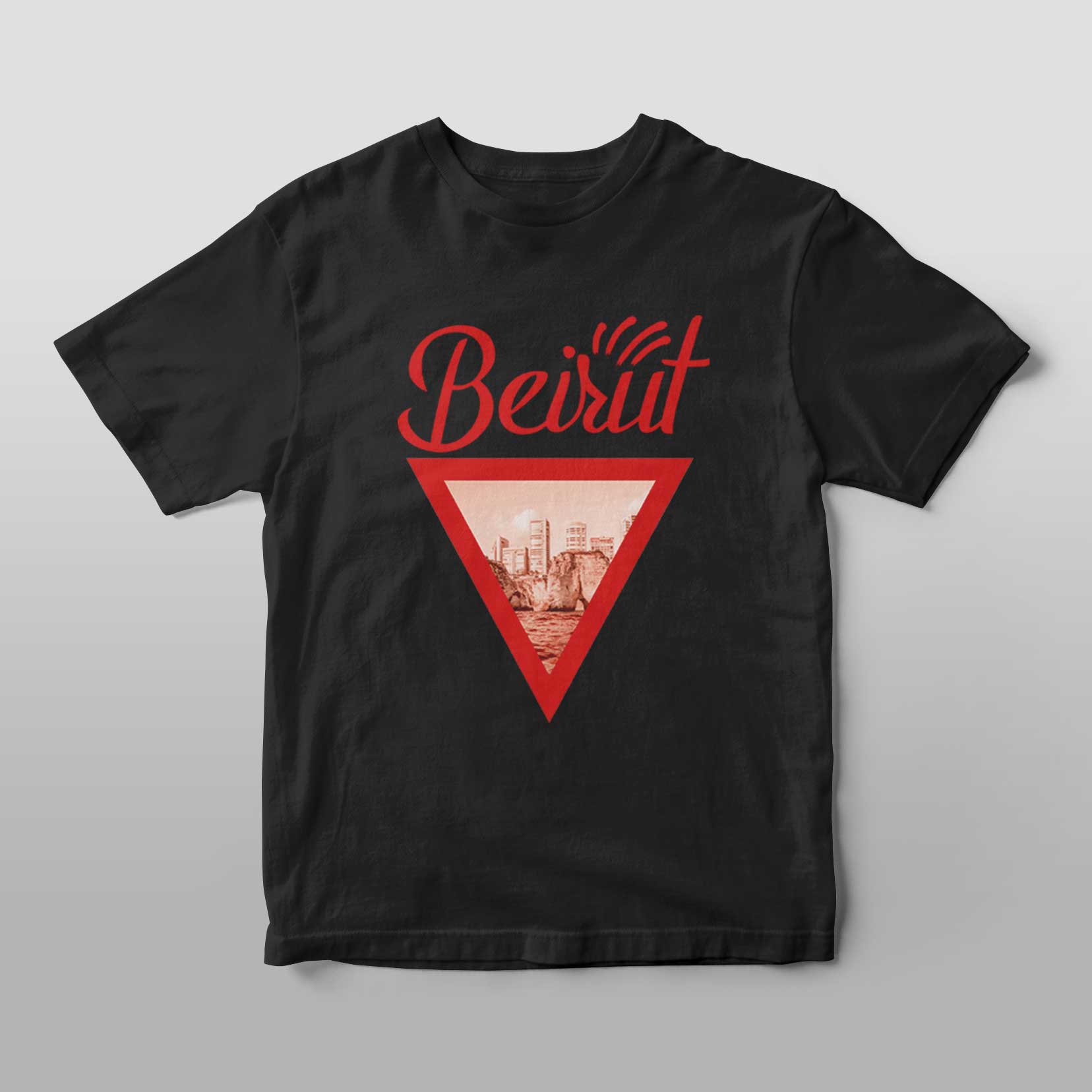 Beirut Red Triangle T-Shirt