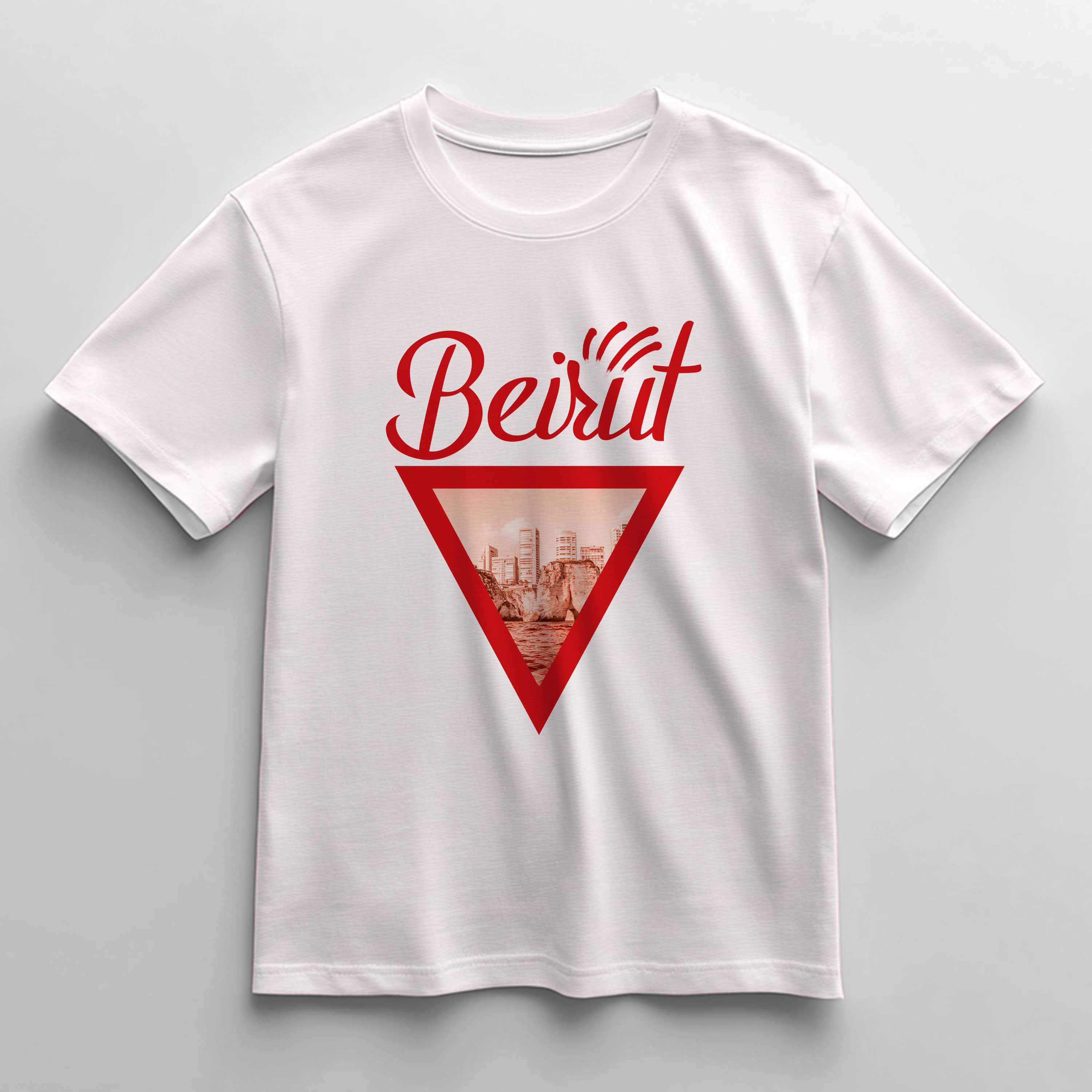Beirut Red Triangle T-Shirt