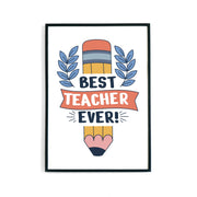 Best Teacher Poster