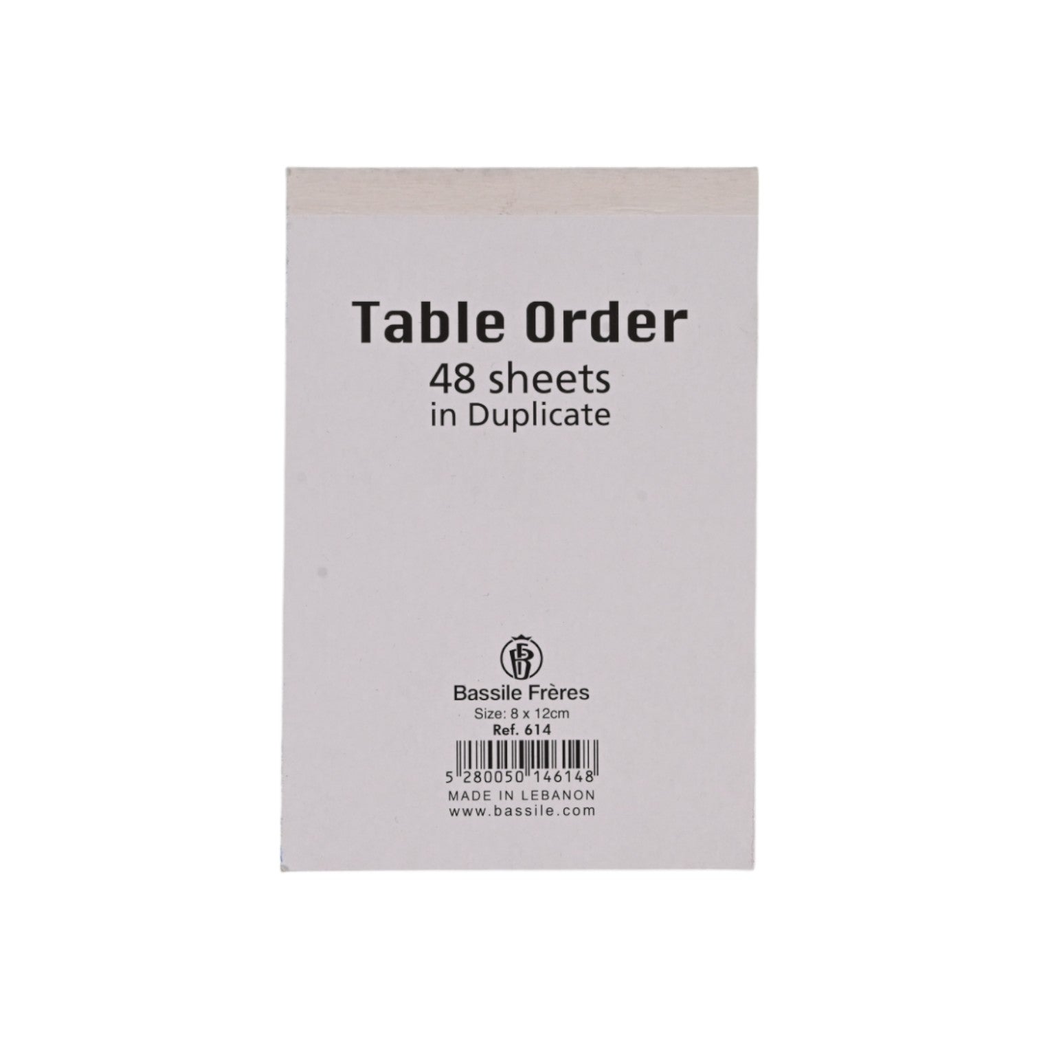 BF Table Order Pad