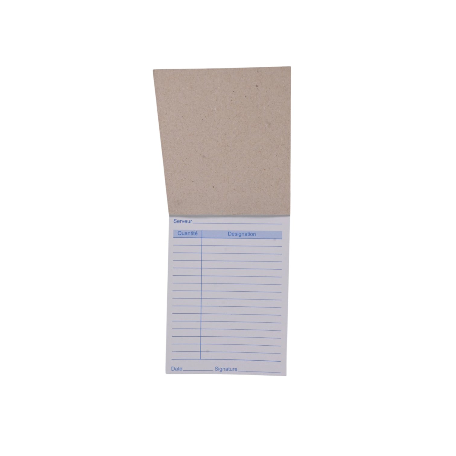 BF Table Order Pad