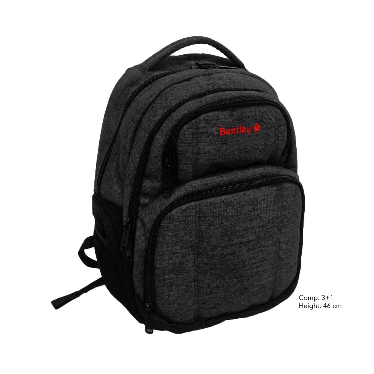 Bentley Black/Grey Bag