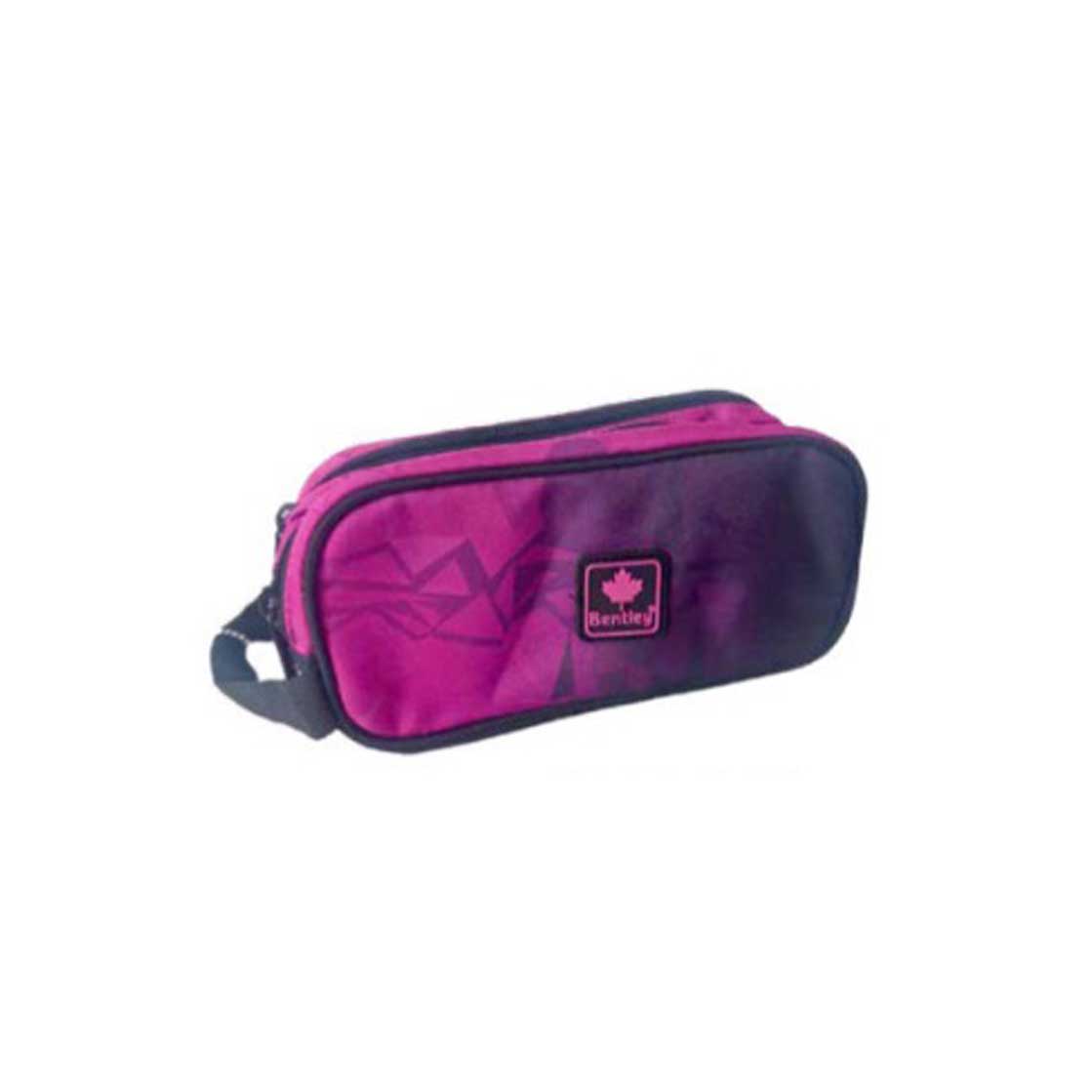 Bentley Black/Pink Pencil Case