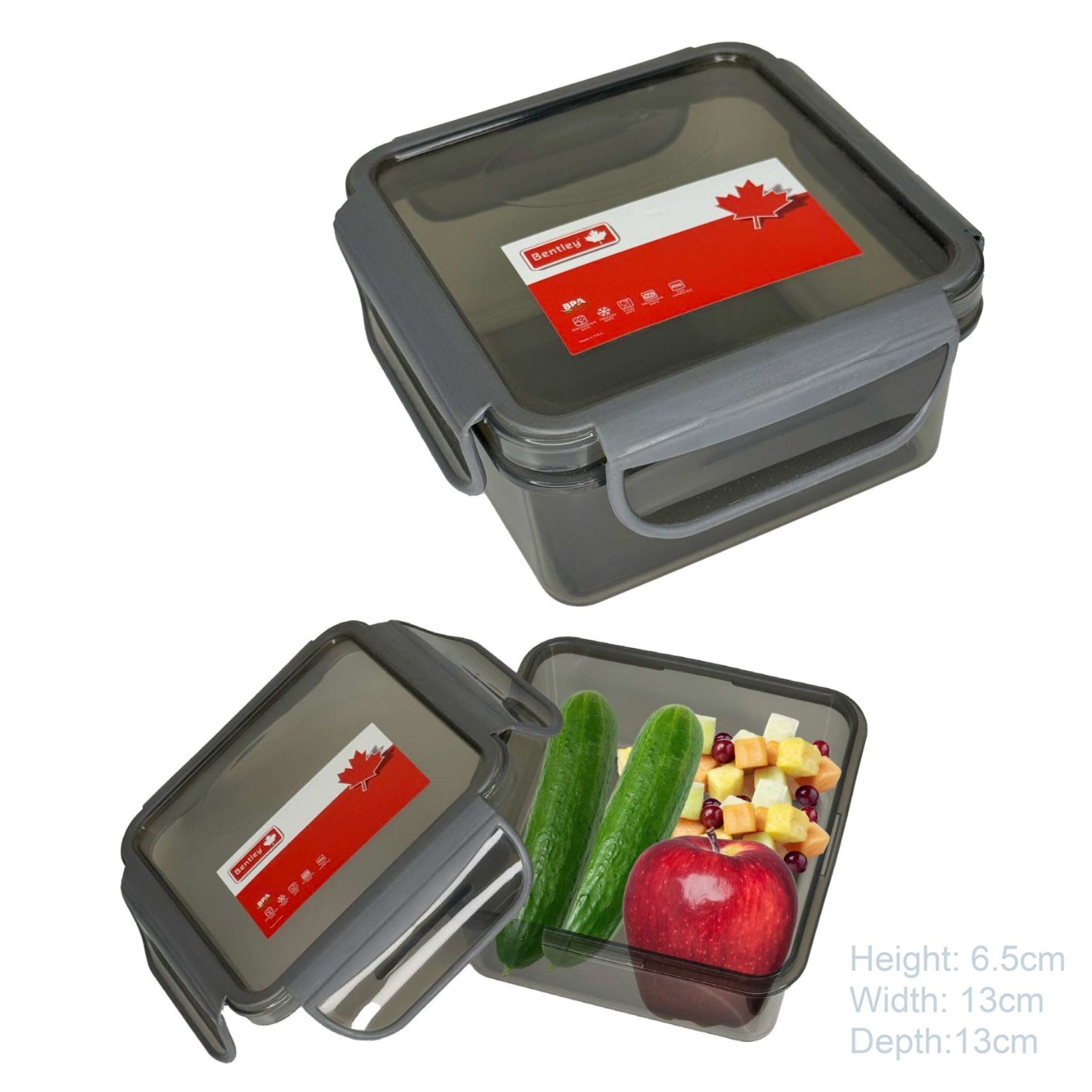 Bentley Square Lunch Box 520ML