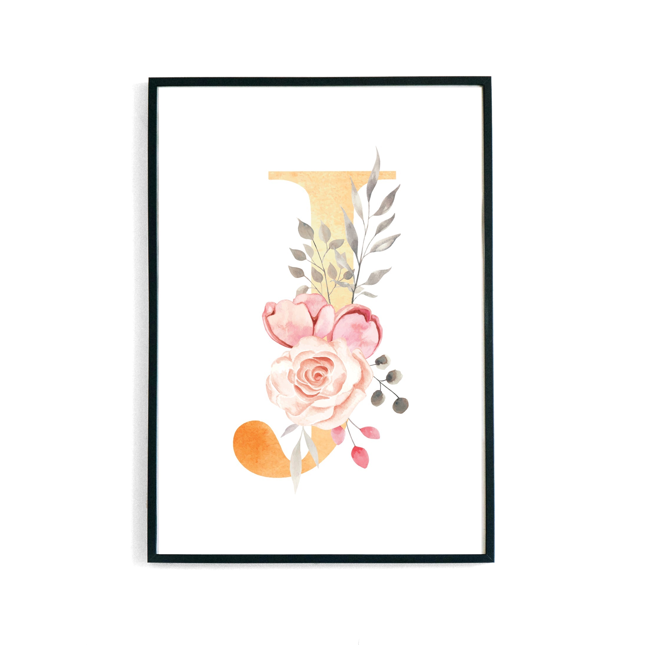 Blossom Letters -AN- Poster