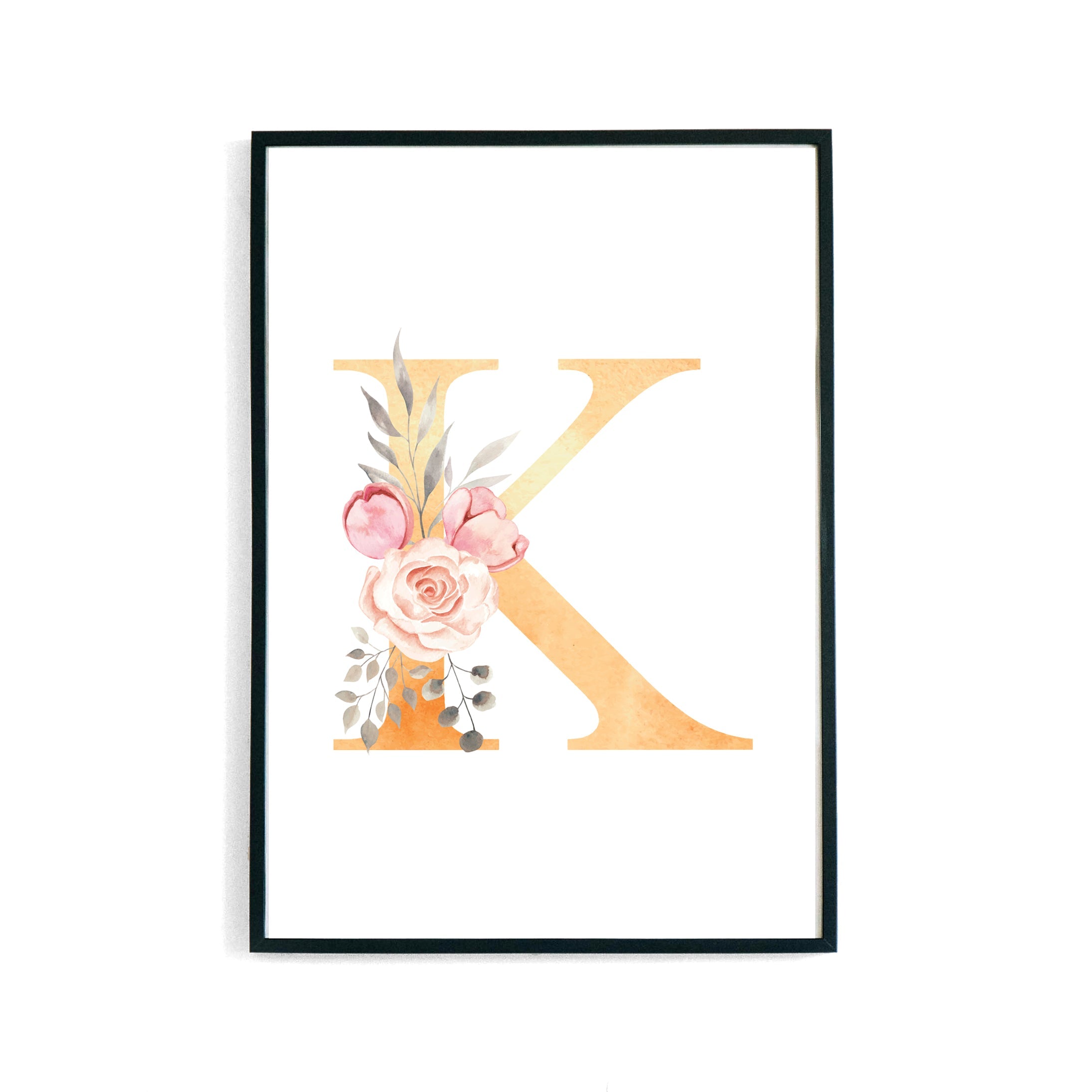 Blossom Letters -AN- Poster