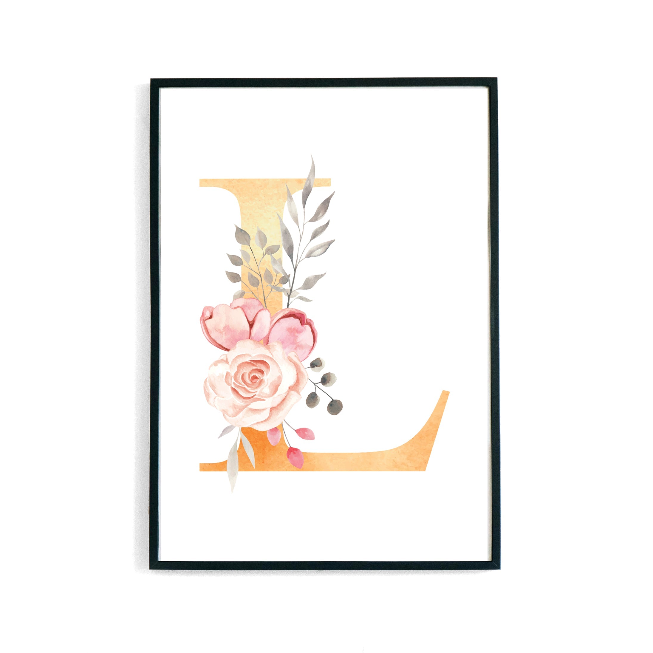 Blossom Letters -AN- Poster