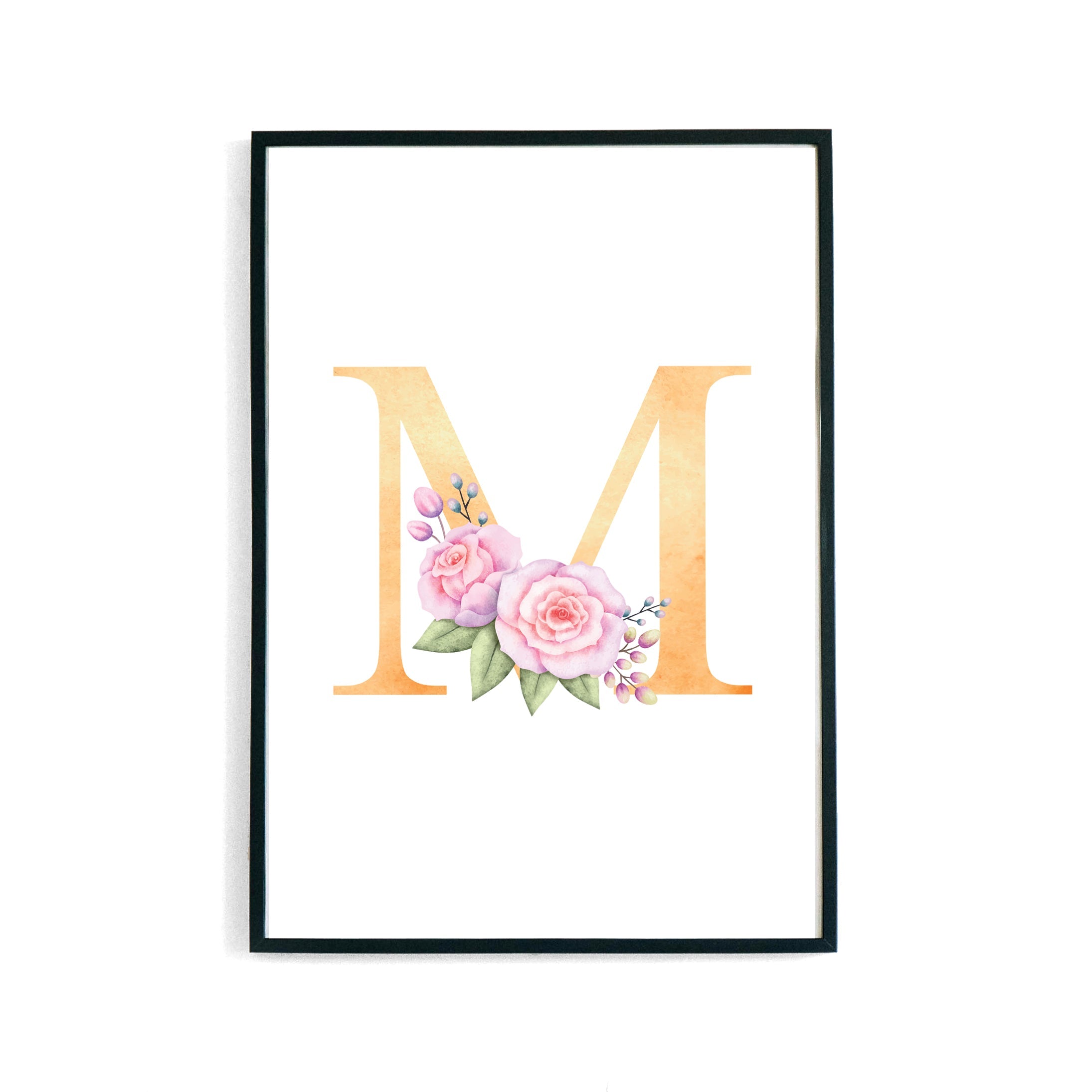 Blossom Letters -AN- Poster