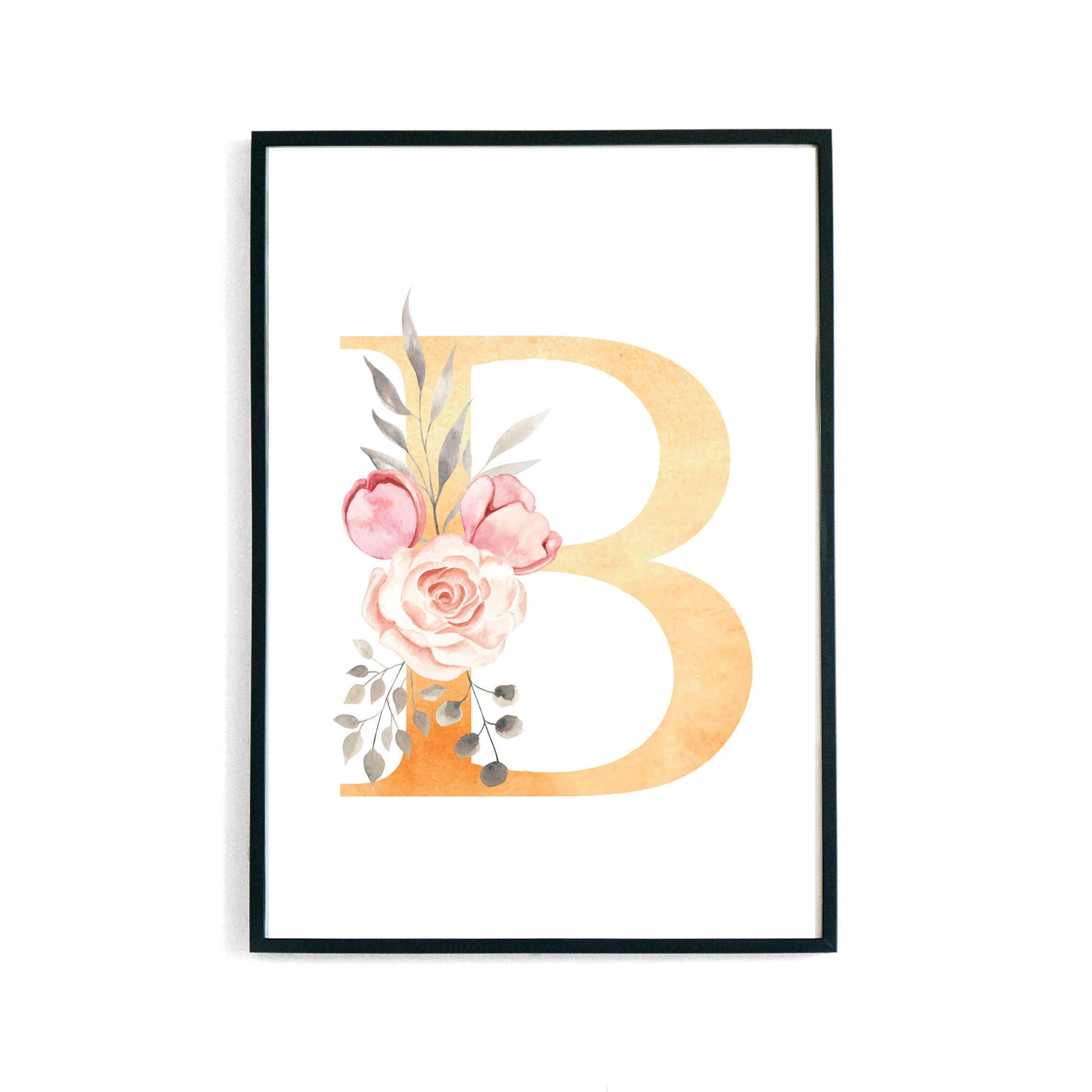 Blossom Letters -AN- Poster