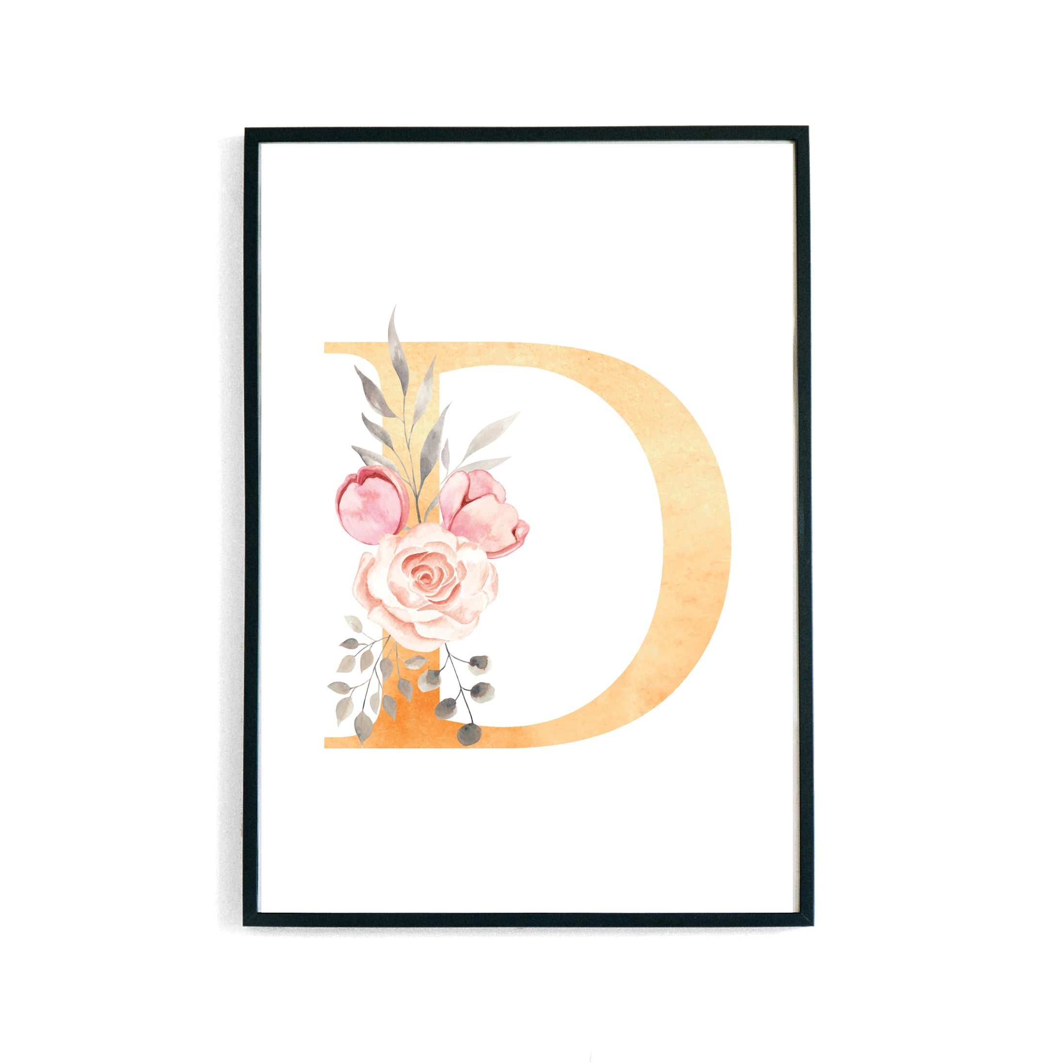 Blossom Letters -AN- Poster