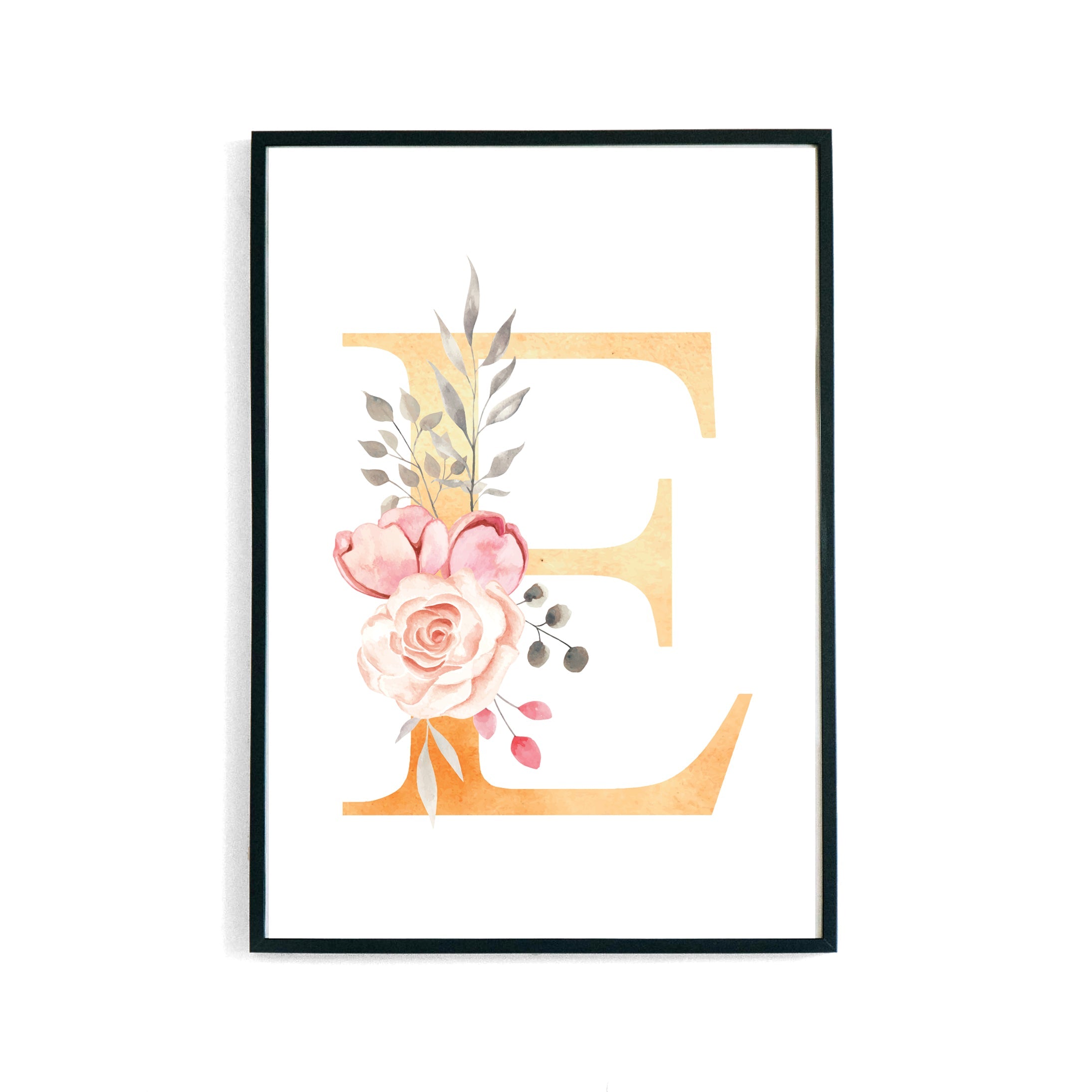Blossom Letters -AN- Poster