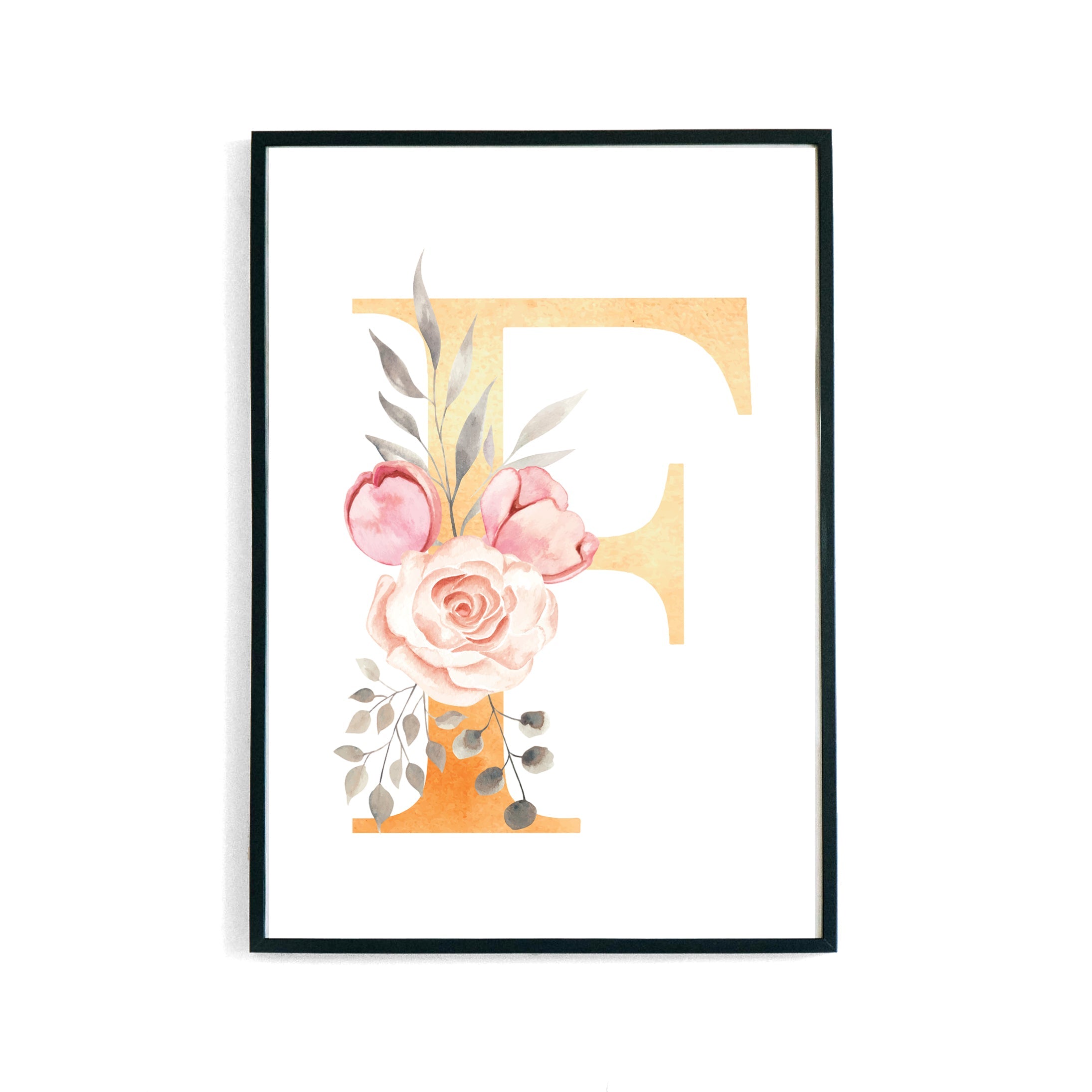 Blossom Letters -AN- Poster
