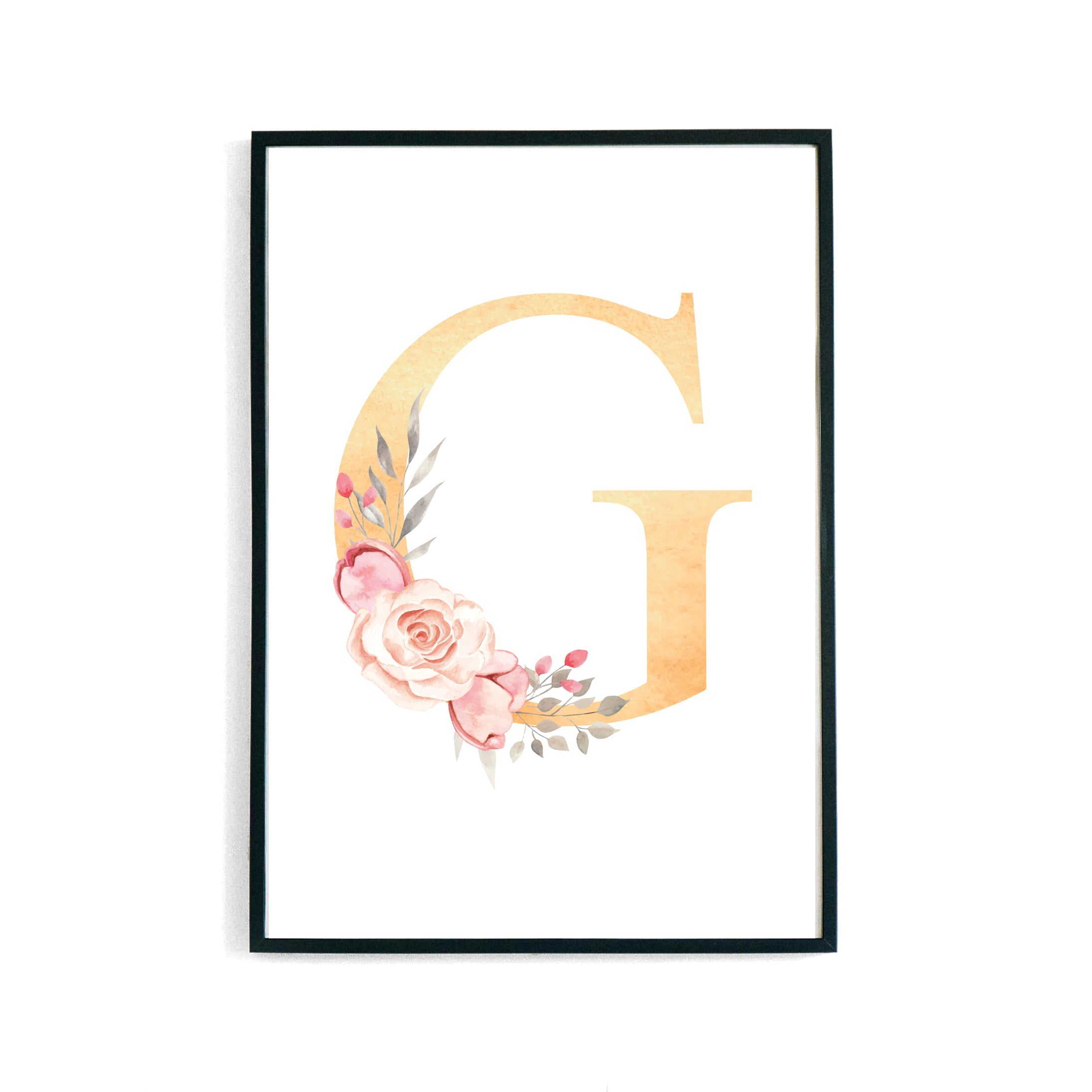Blossom Letters -AN- Poster
