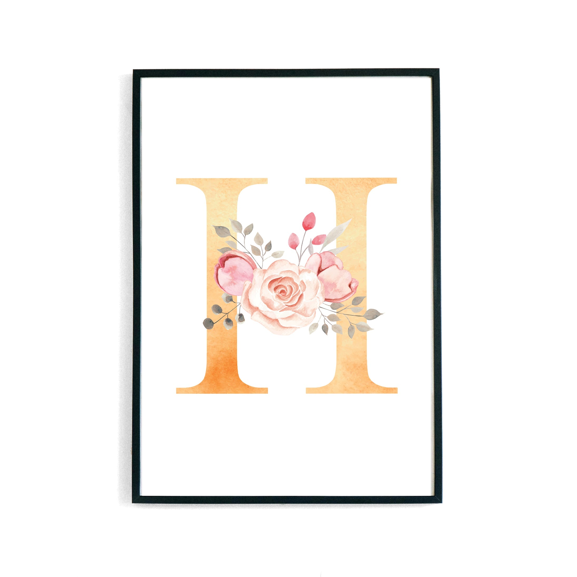 Blossom Letters -AN- Poster