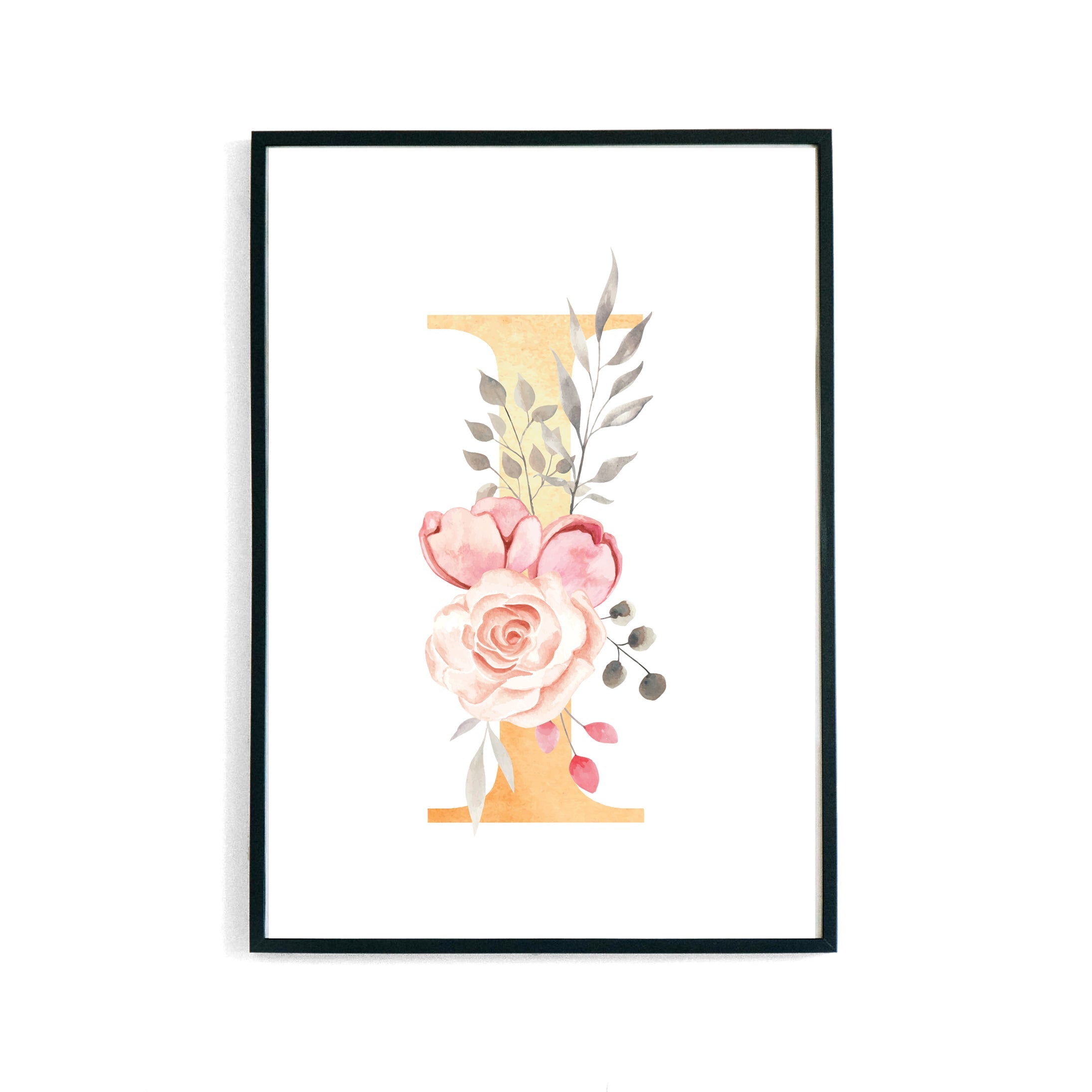 Blossom Letters -AN- Poster