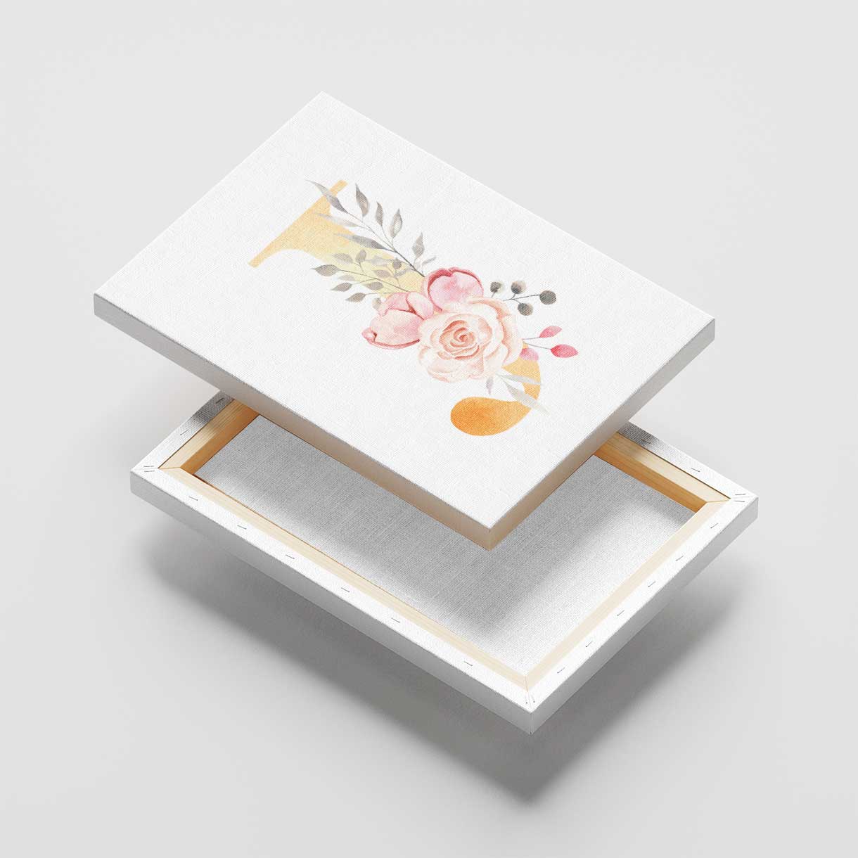 Blossom Letters Canvas
