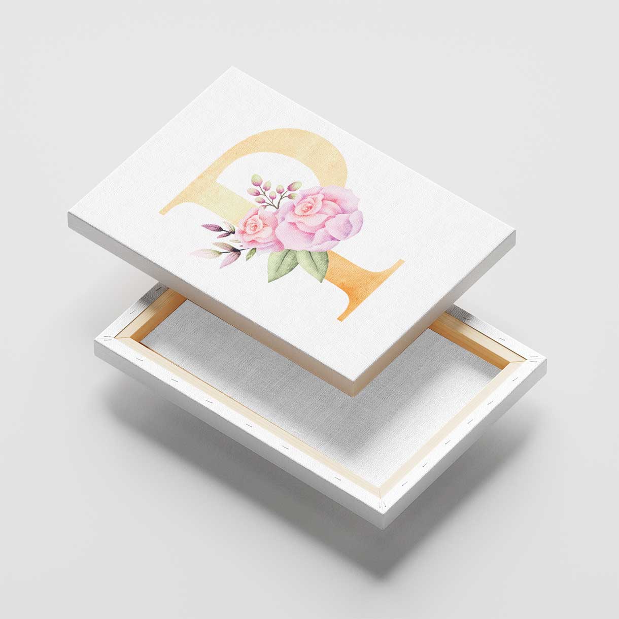 Blossom Letters Canvas