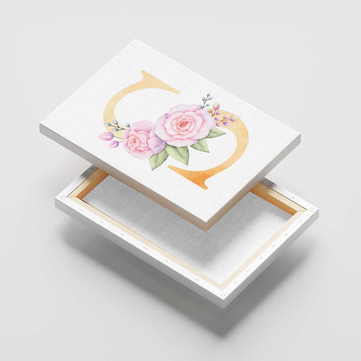 Blossom Letters Canvas