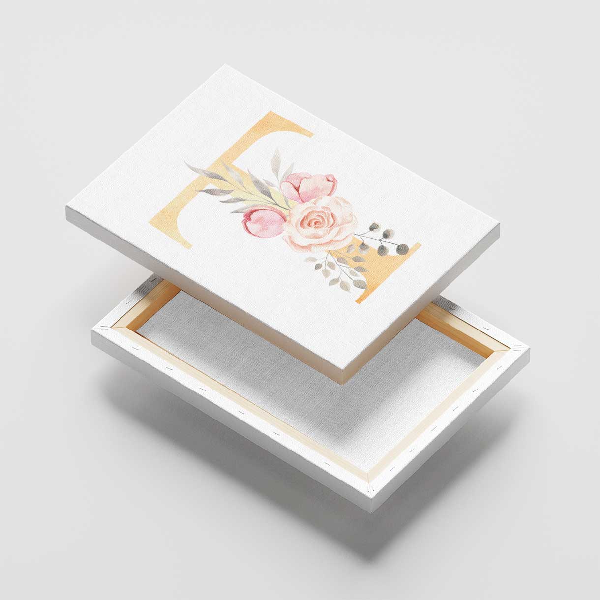 Blossom Letters Canvas