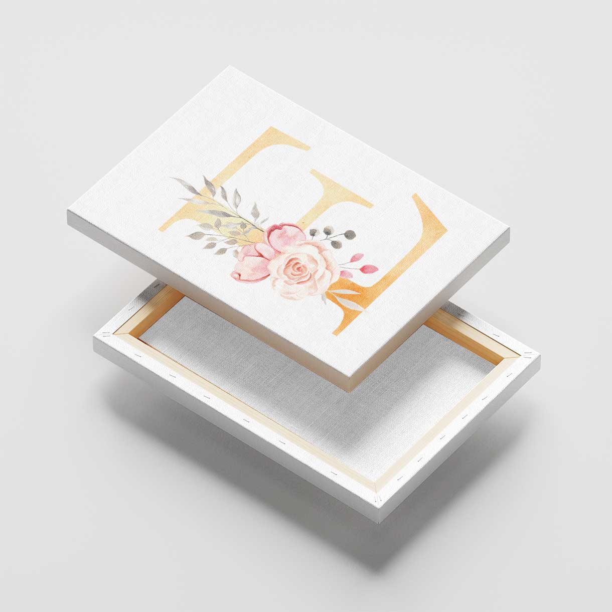 Blossom Letters Canvas