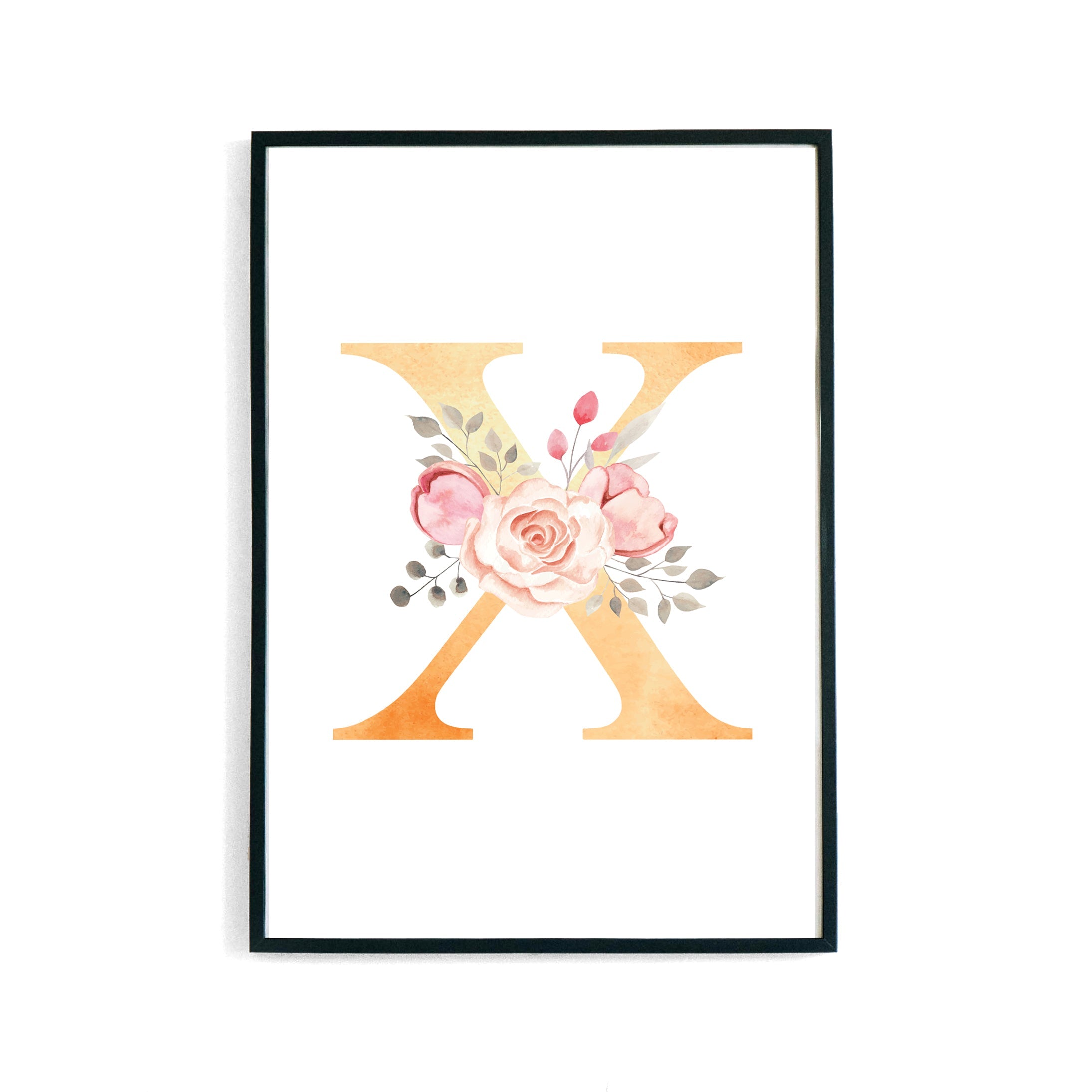 Blossom Letters -OZ- Poster