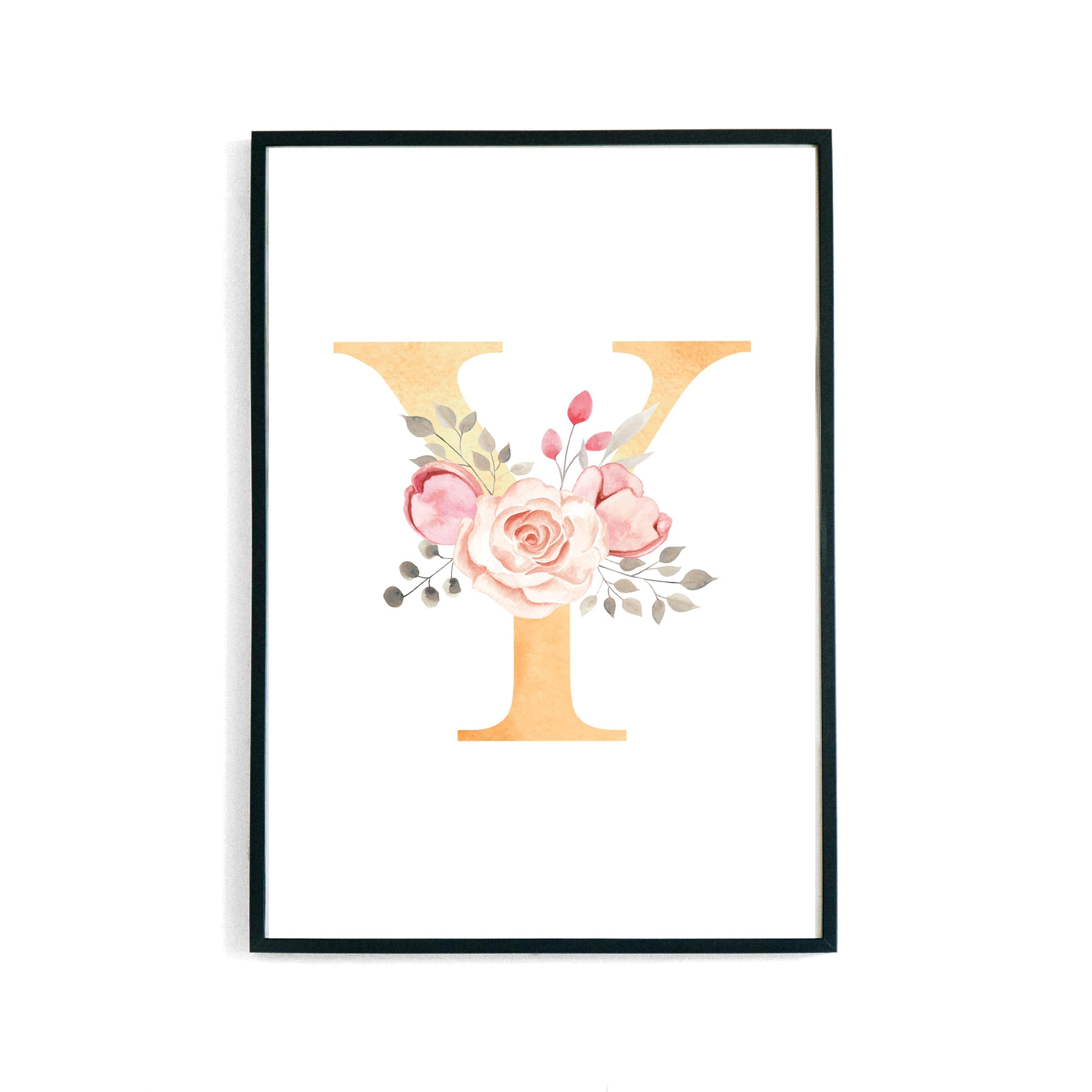 Blossom Letters -OZ- Poster