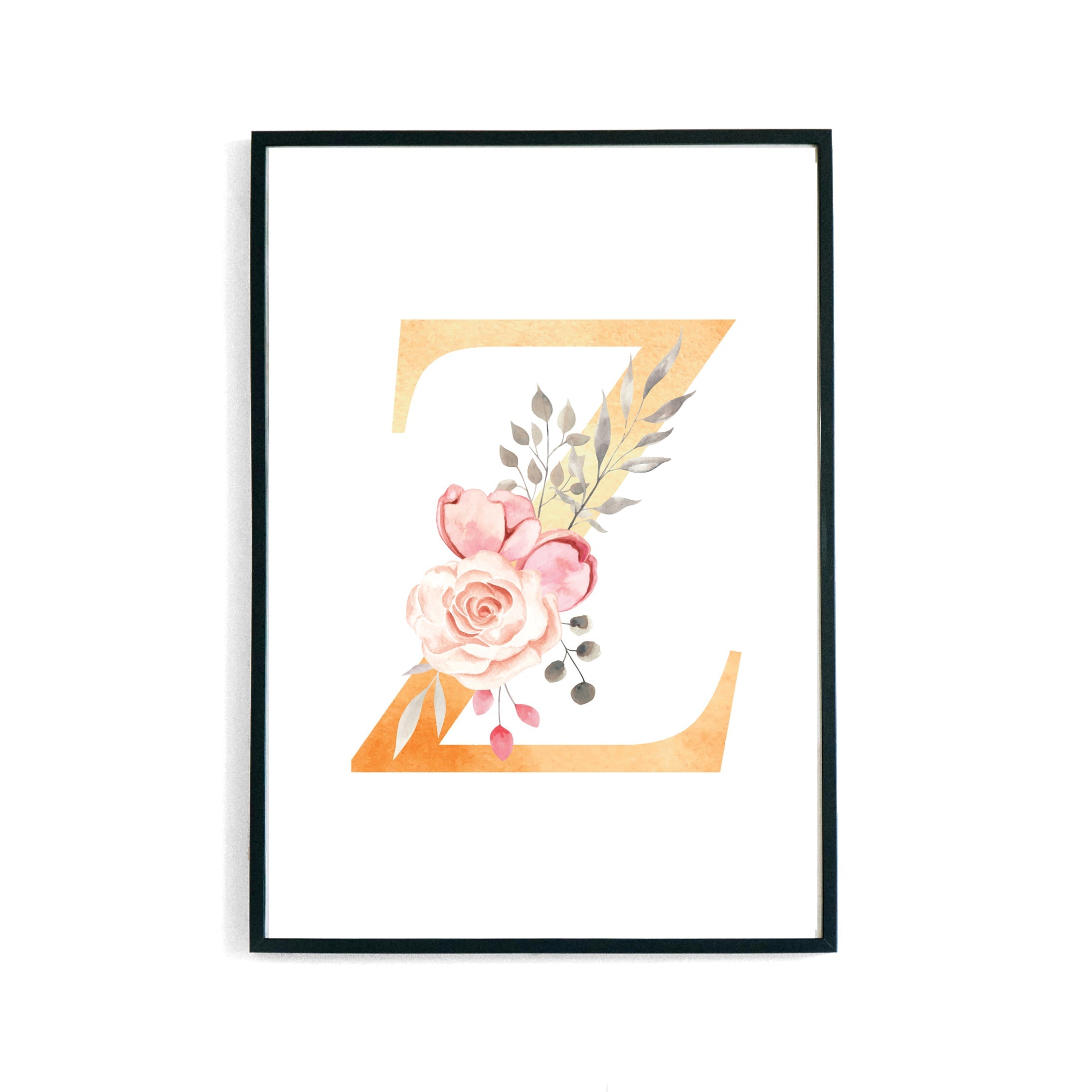 Blossom Letters -OZ- Poster