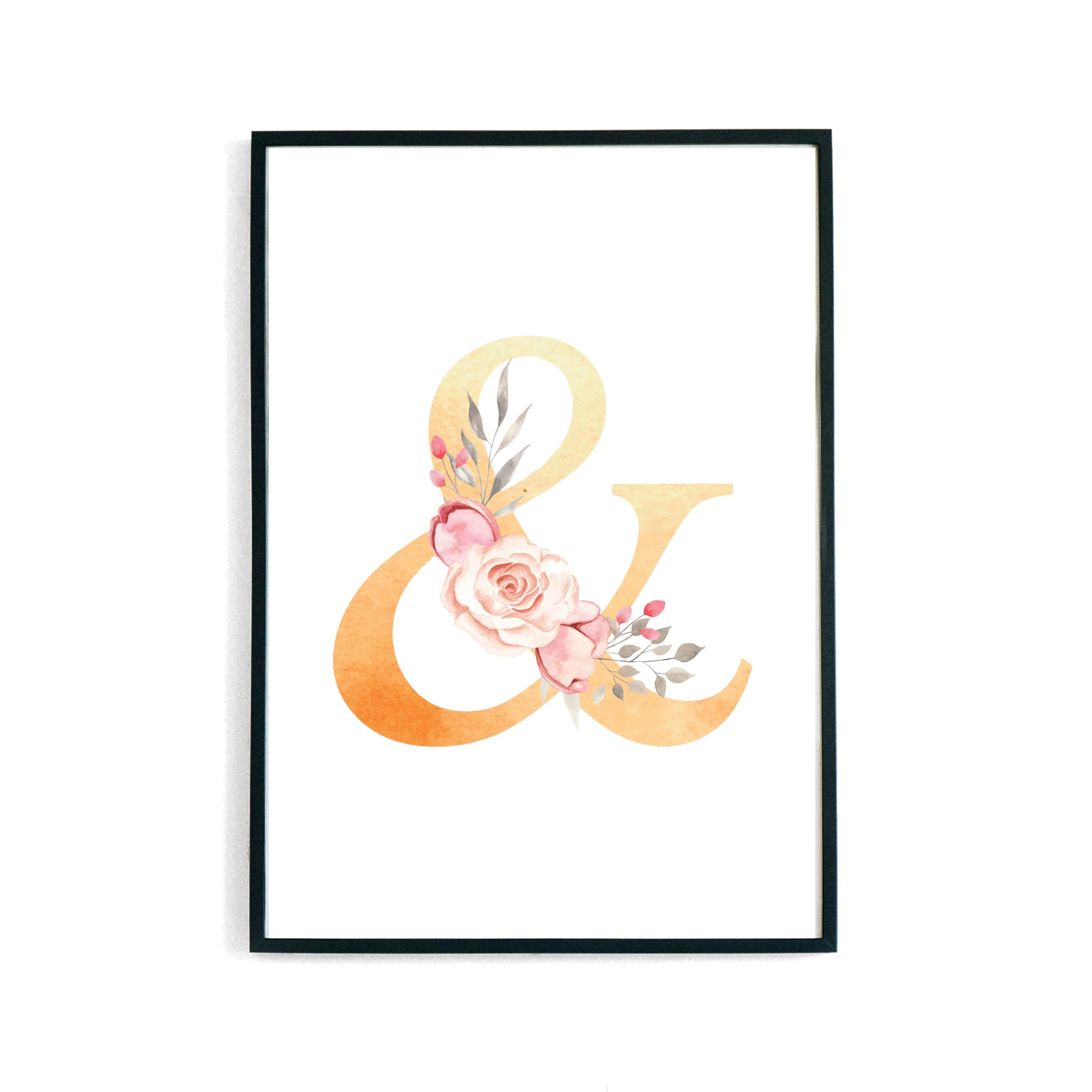 Blossom Letters -OZ- Poster