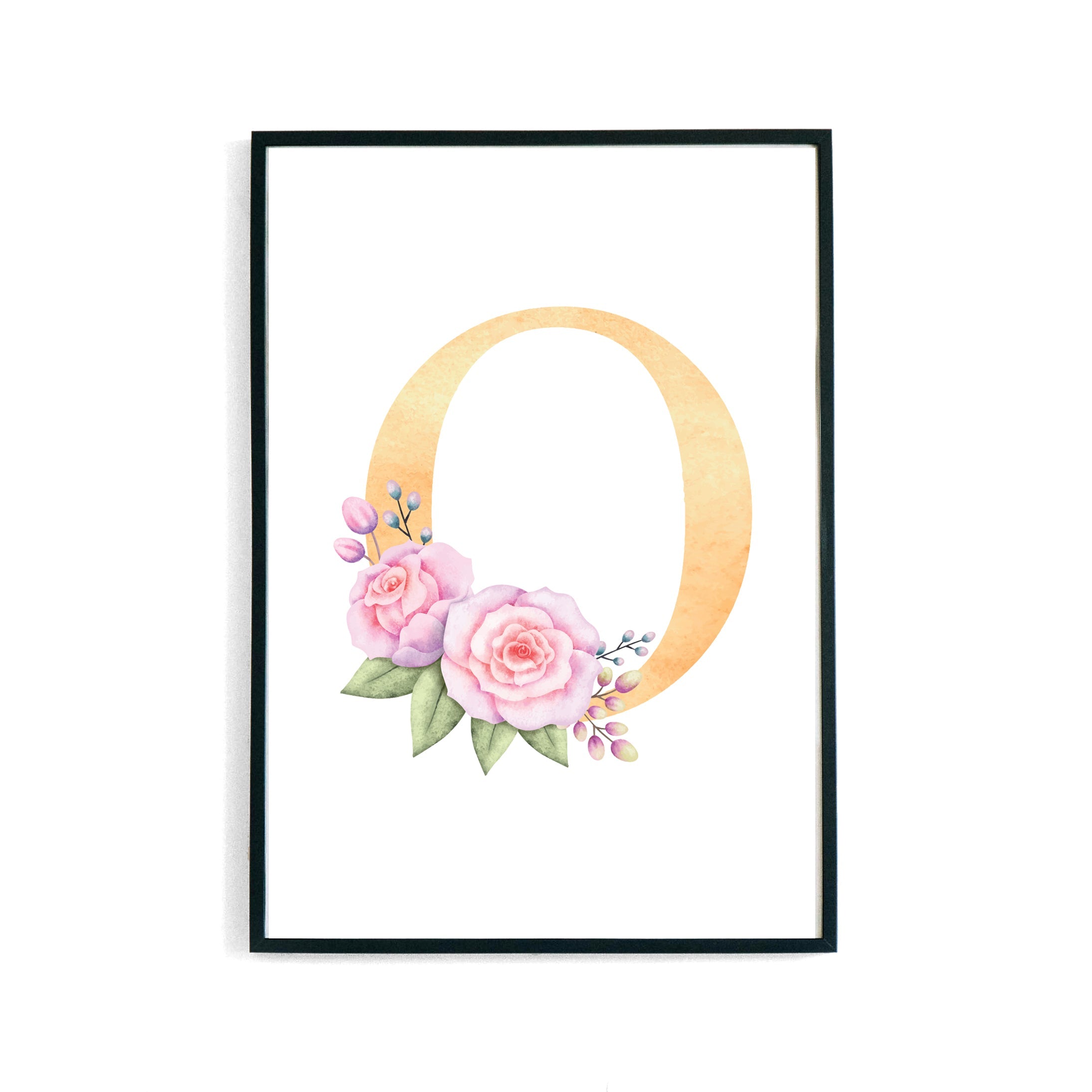 Blossom Letters -OZ- Poster