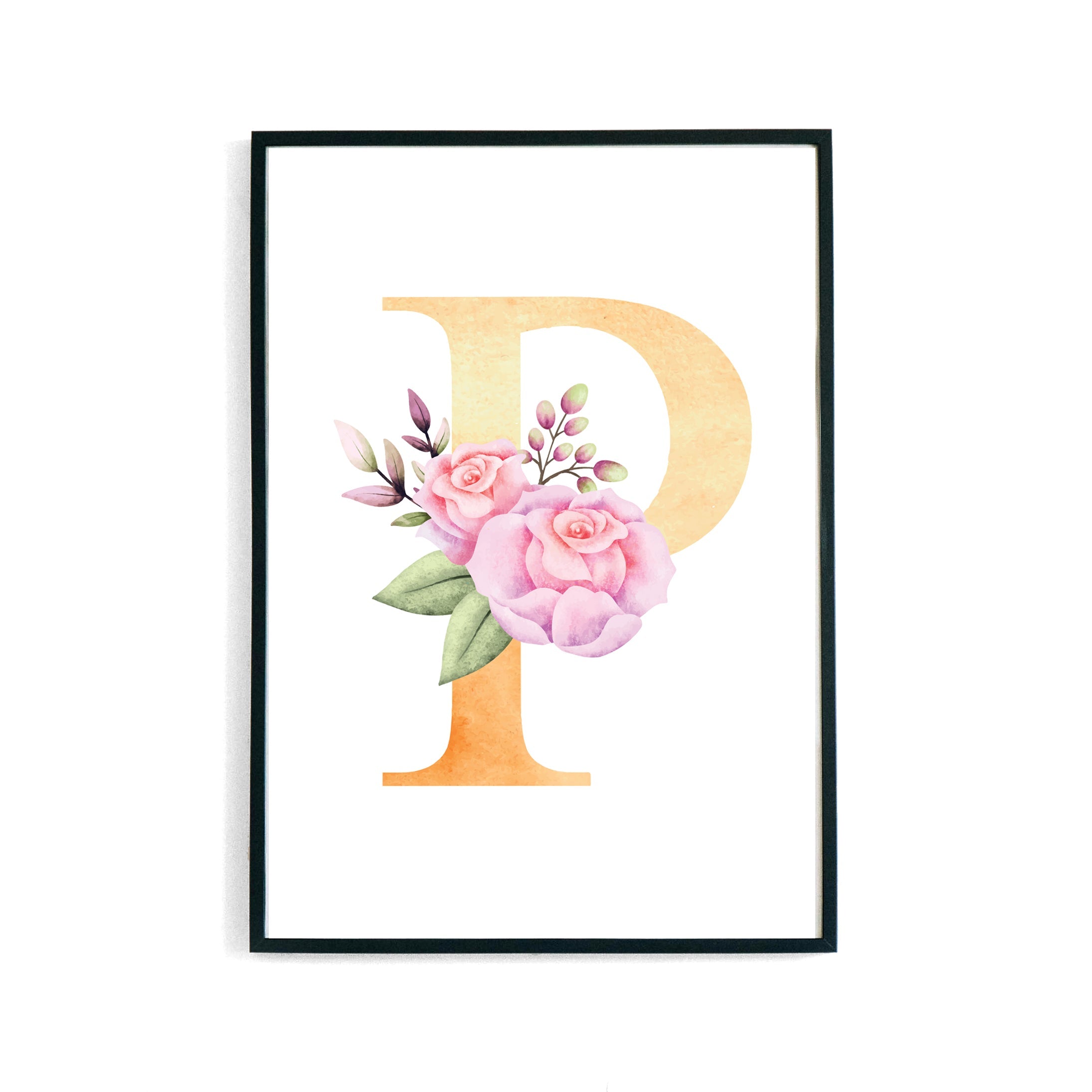 Blossom Letters -OZ- Poster
