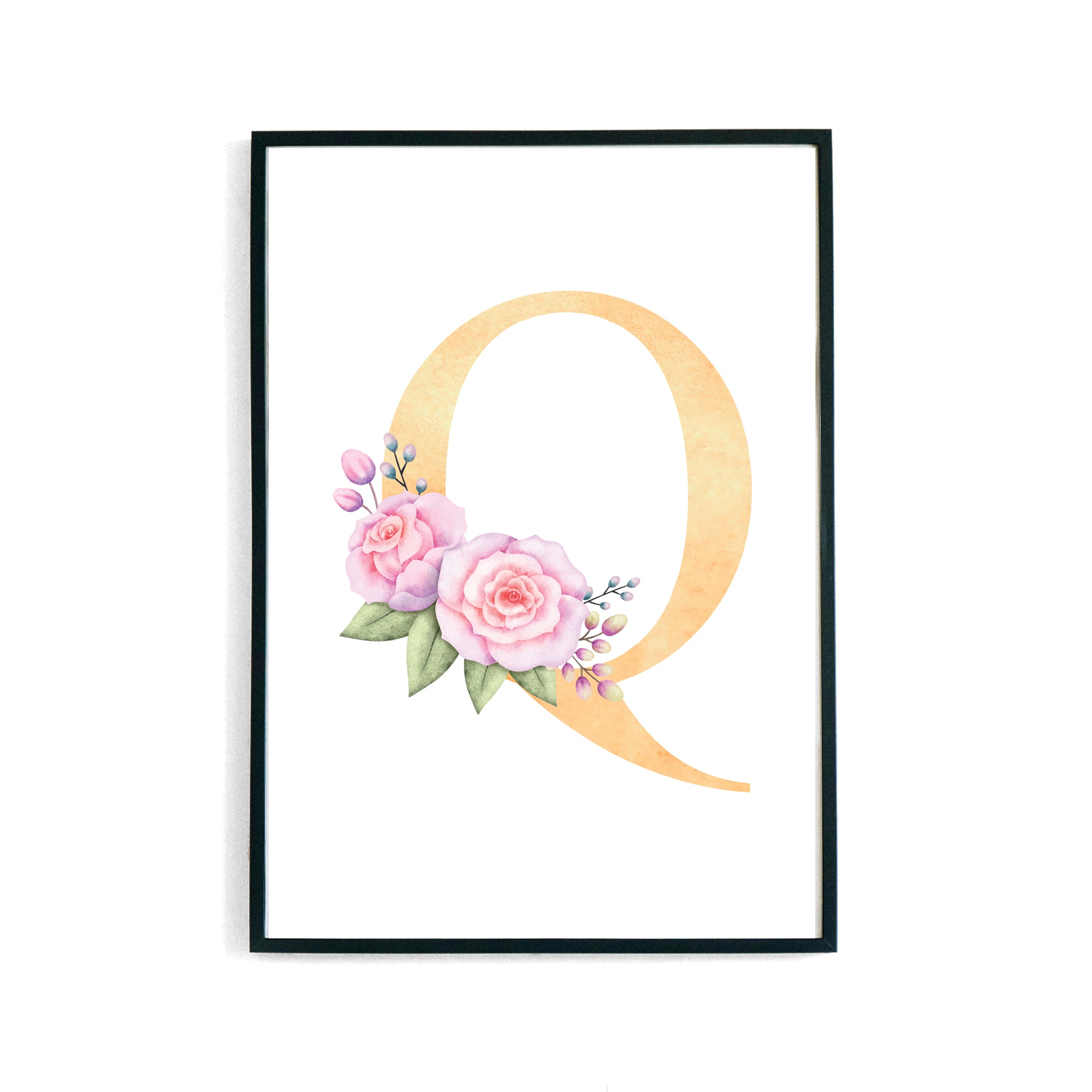 Blossom Letters -OZ- Poster