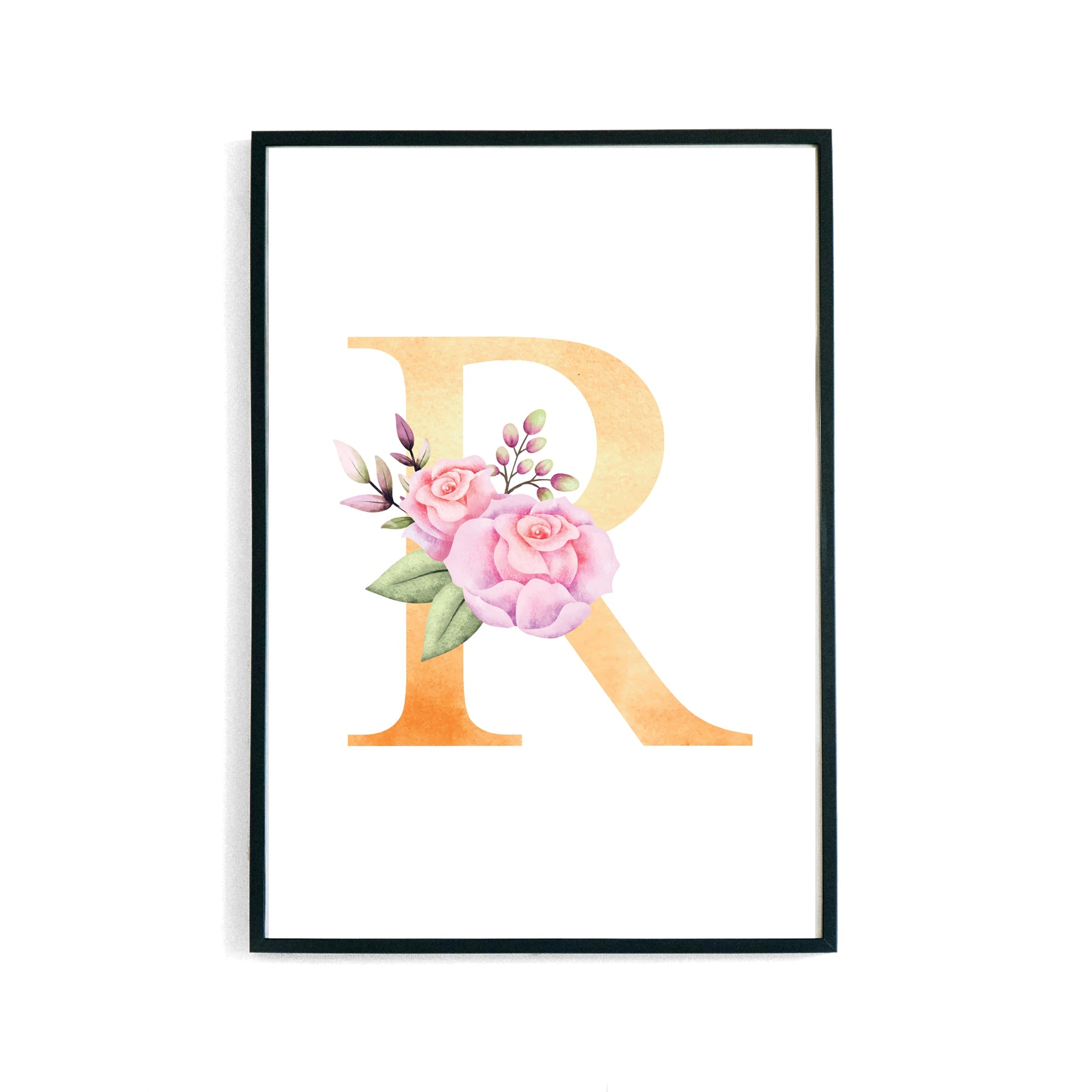Blossom Letters -OZ- Poster