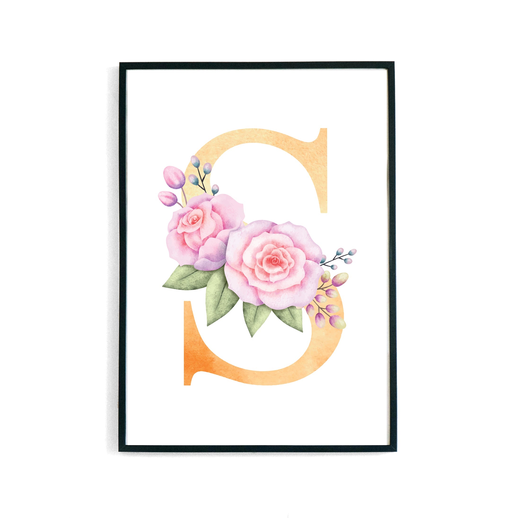Blossom Letters -OZ- Poster