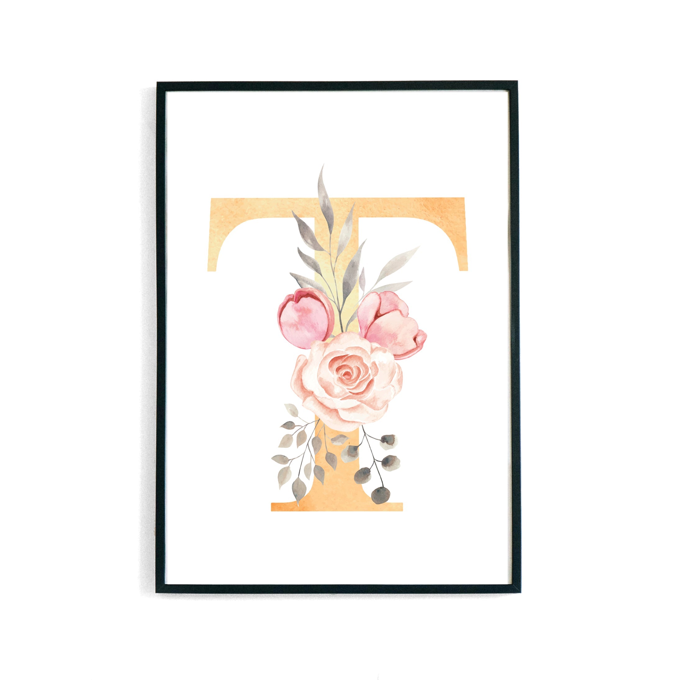 Blossom Letters -OZ- Poster