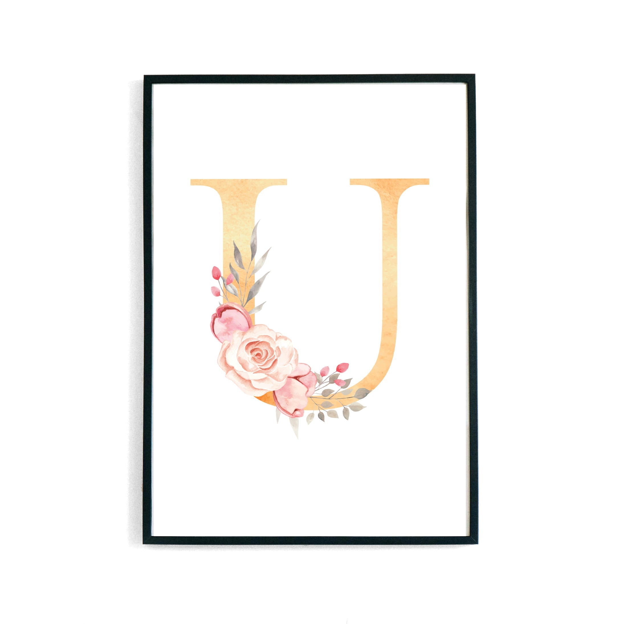 Blossom Letters -OZ- Poster