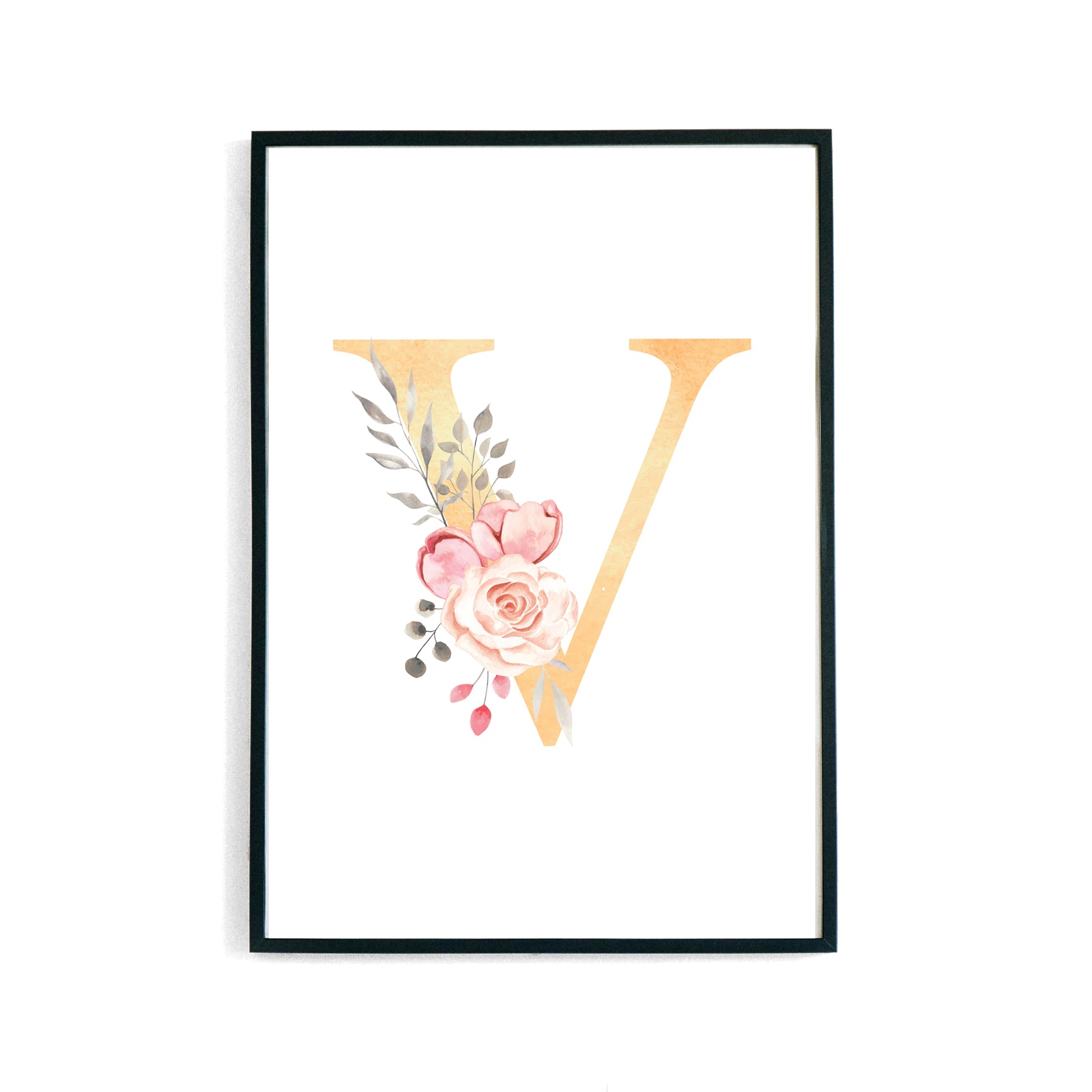 Blossom Letters -OZ- Poster