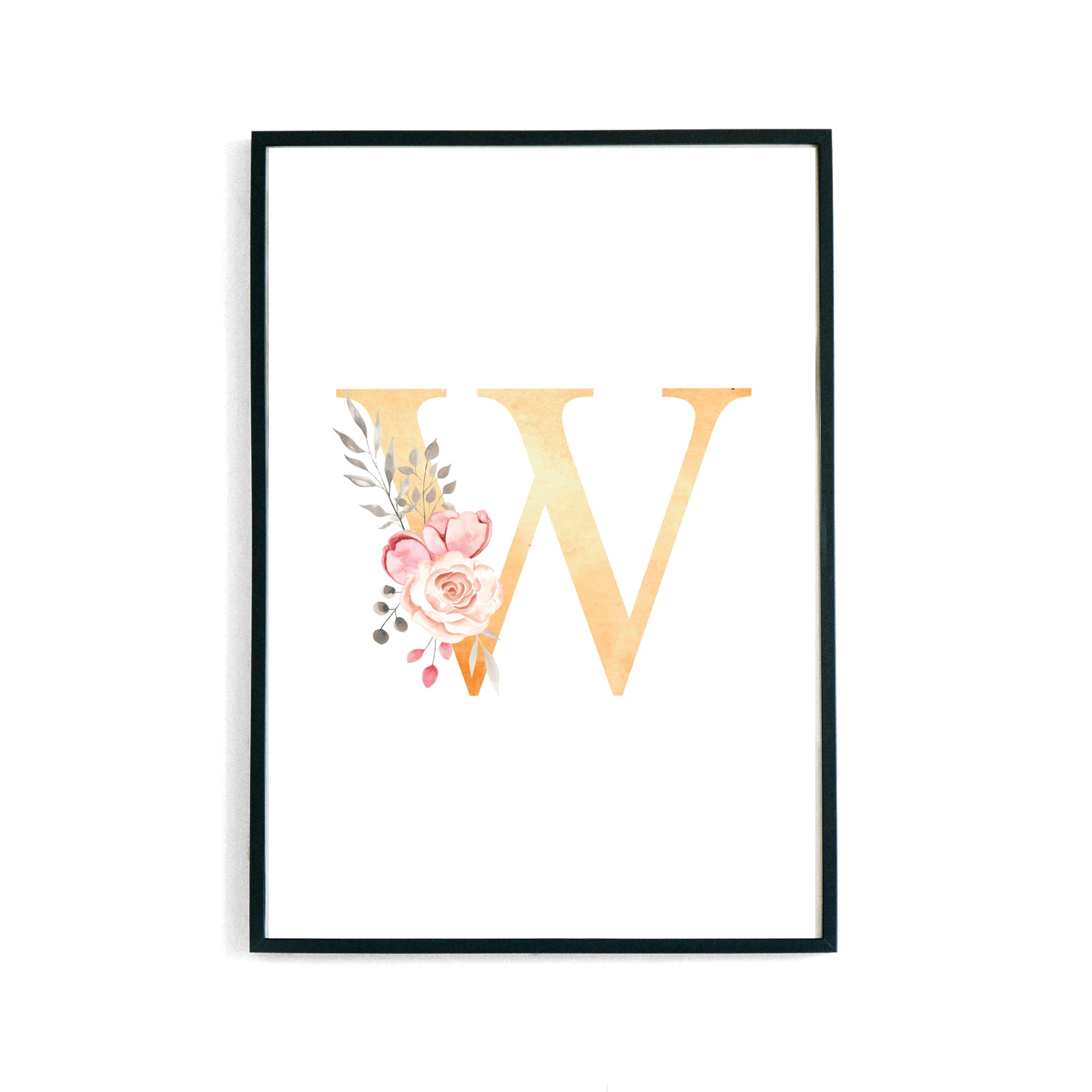 Blossom Letters -OZ- Poster