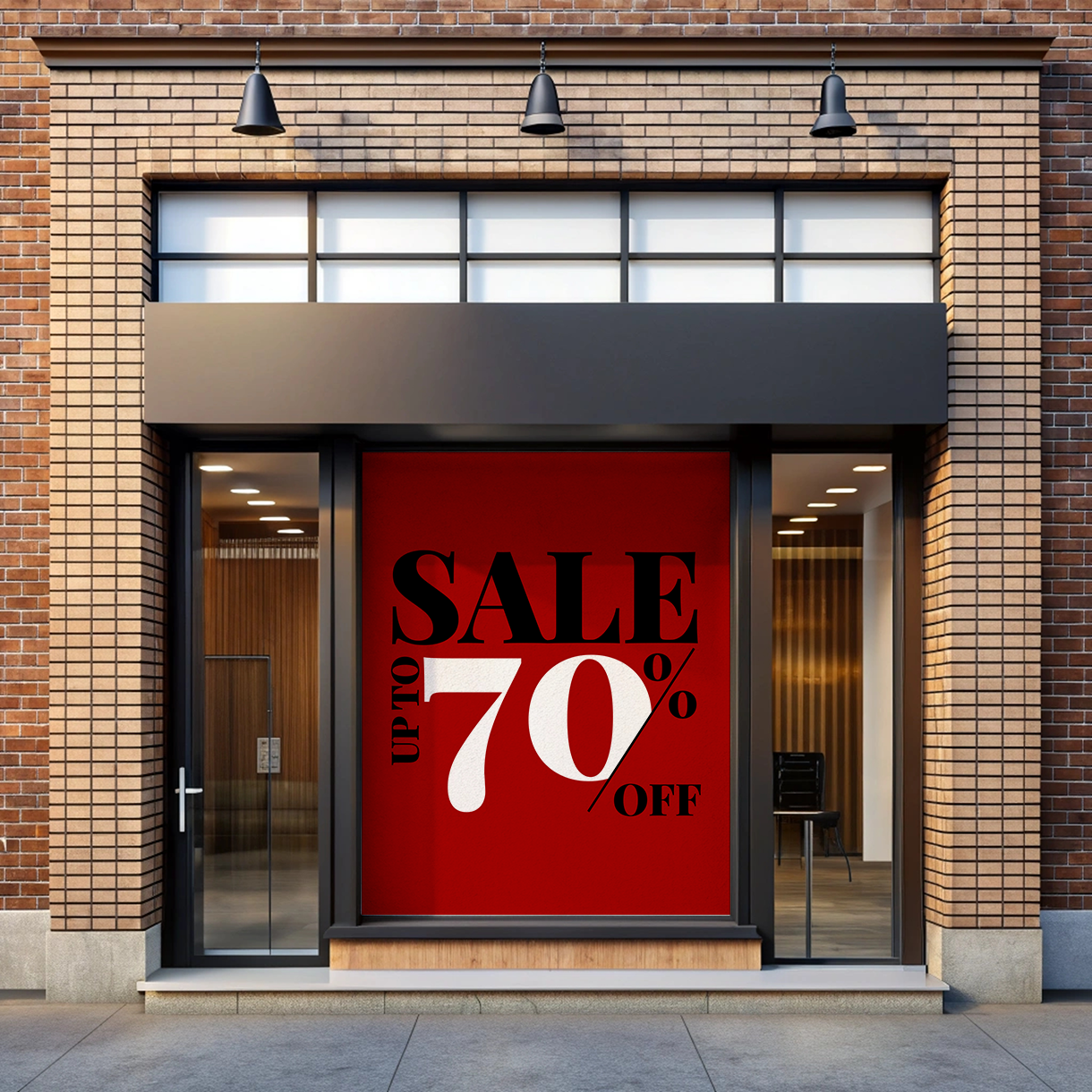 Bold Red Sale Flex Banner