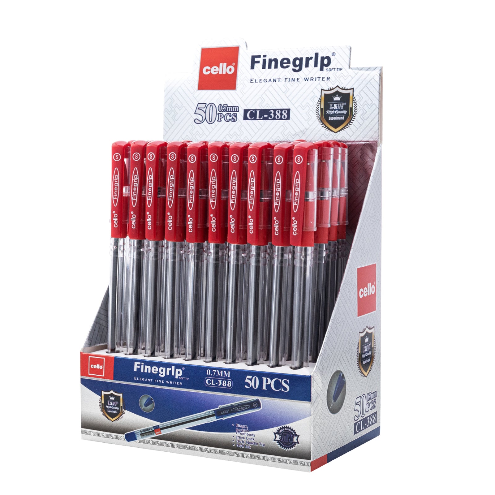 Cello Fine Grip Pen (Box of 50)