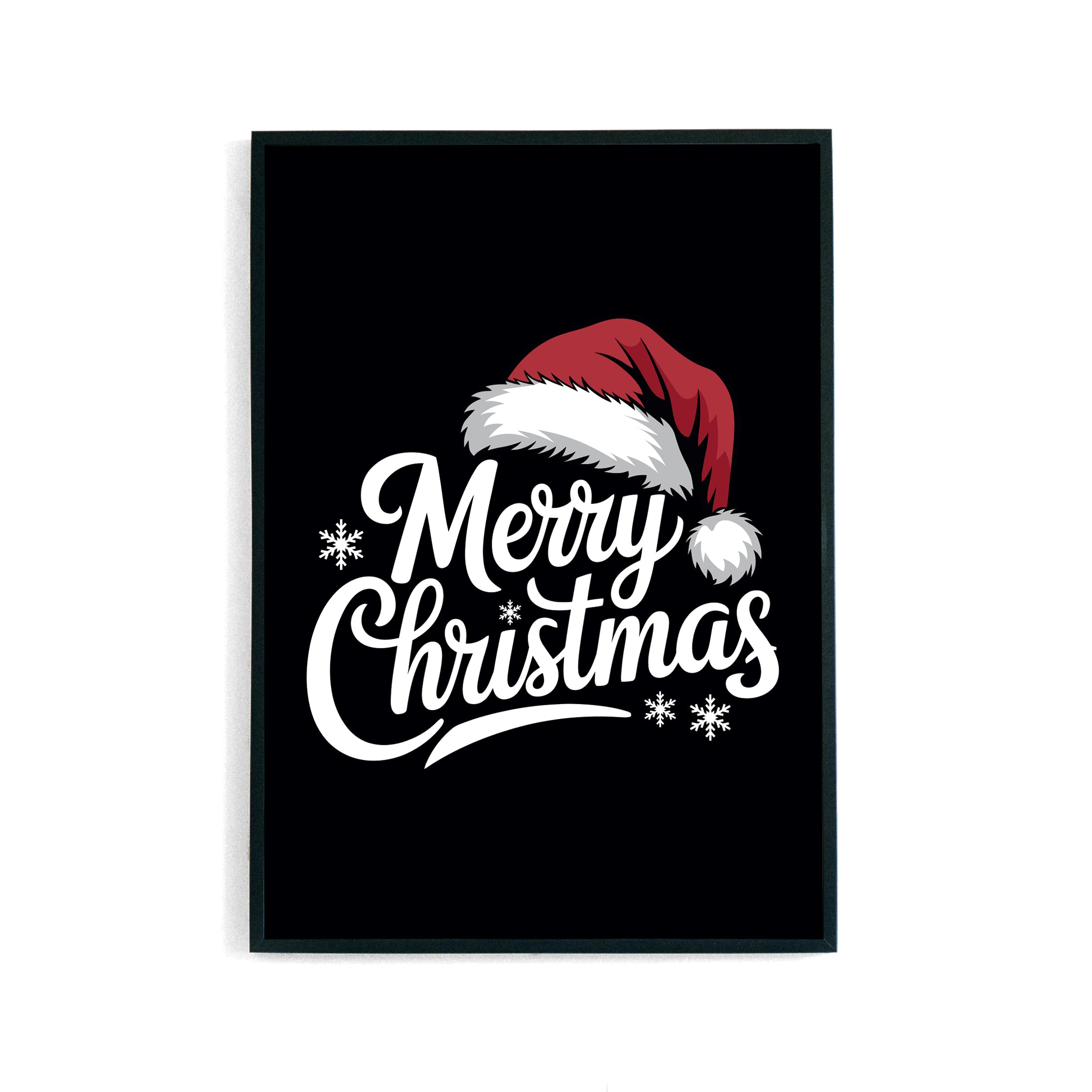 Christmas Black Poster