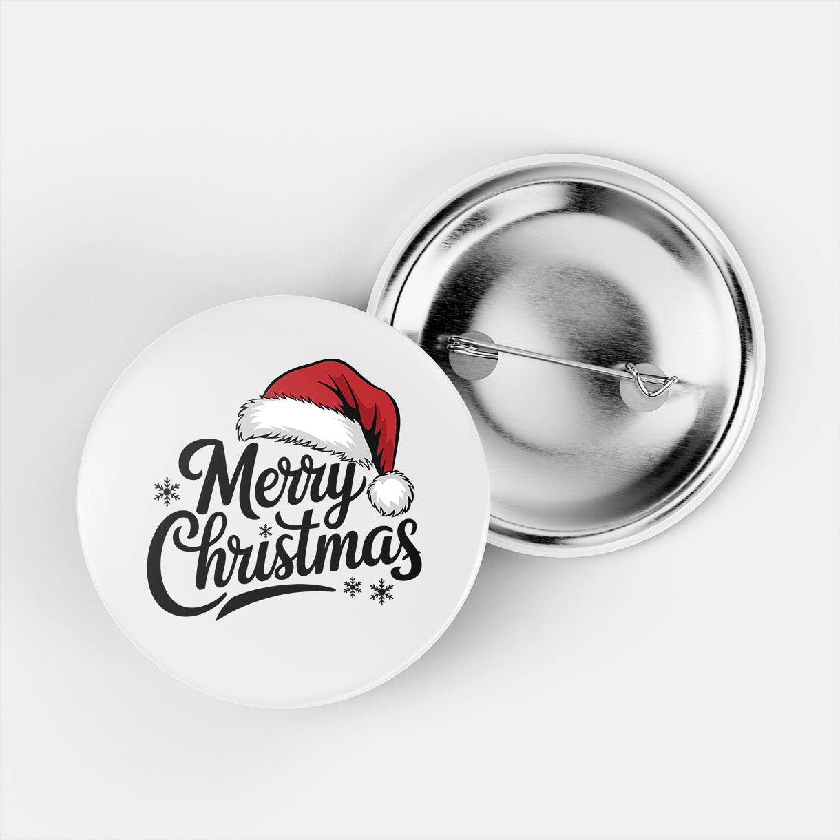 Christmas White Pin